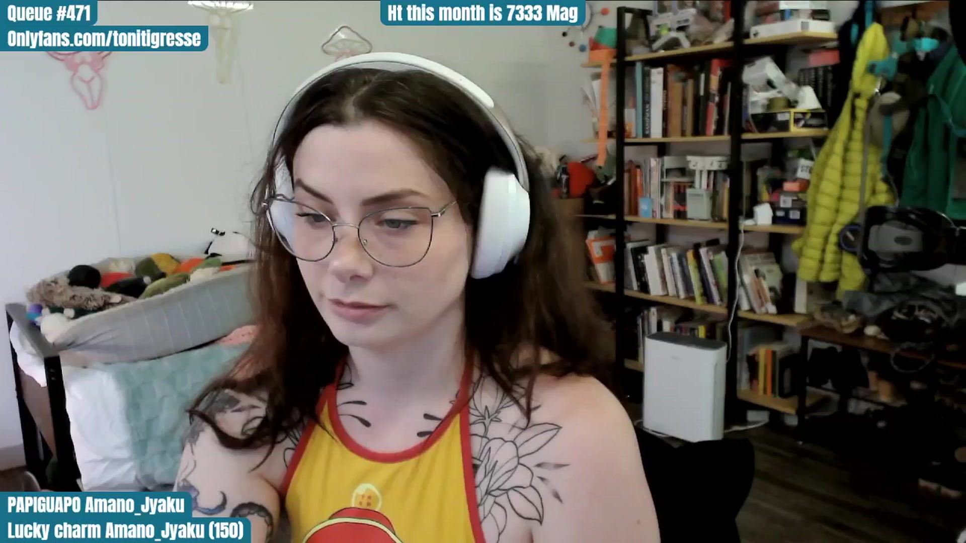 Gallery image thumbnail from ToniTigresse's myfreecams stream on, 06/12/2025, 02:30 image 16 of 20