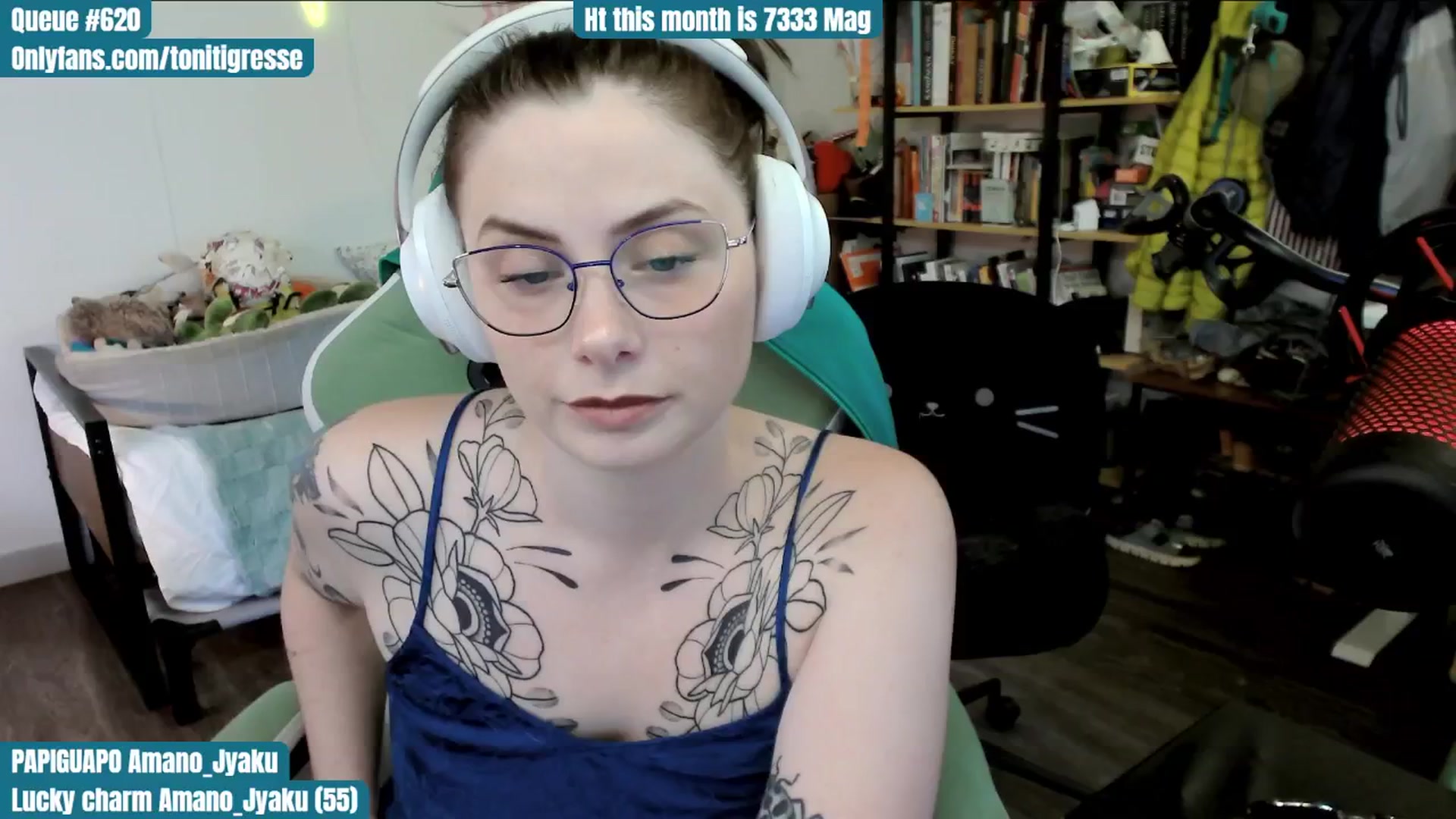 Gallery image thumbnail from ToniTigresse's myfreecams stream on, 06/16/2025, 02:48 image 2 of 20