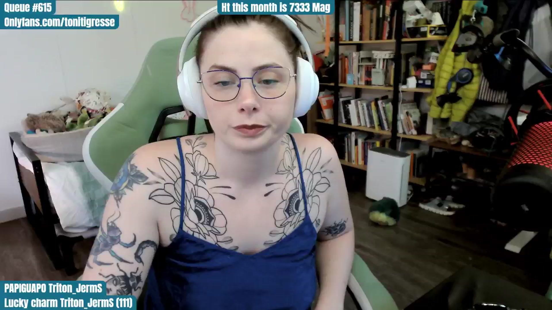 Gallery image thumbnail from ToniTigresse's myfreecams stream on, 06/16/2025, 02:48 image 6 of 20