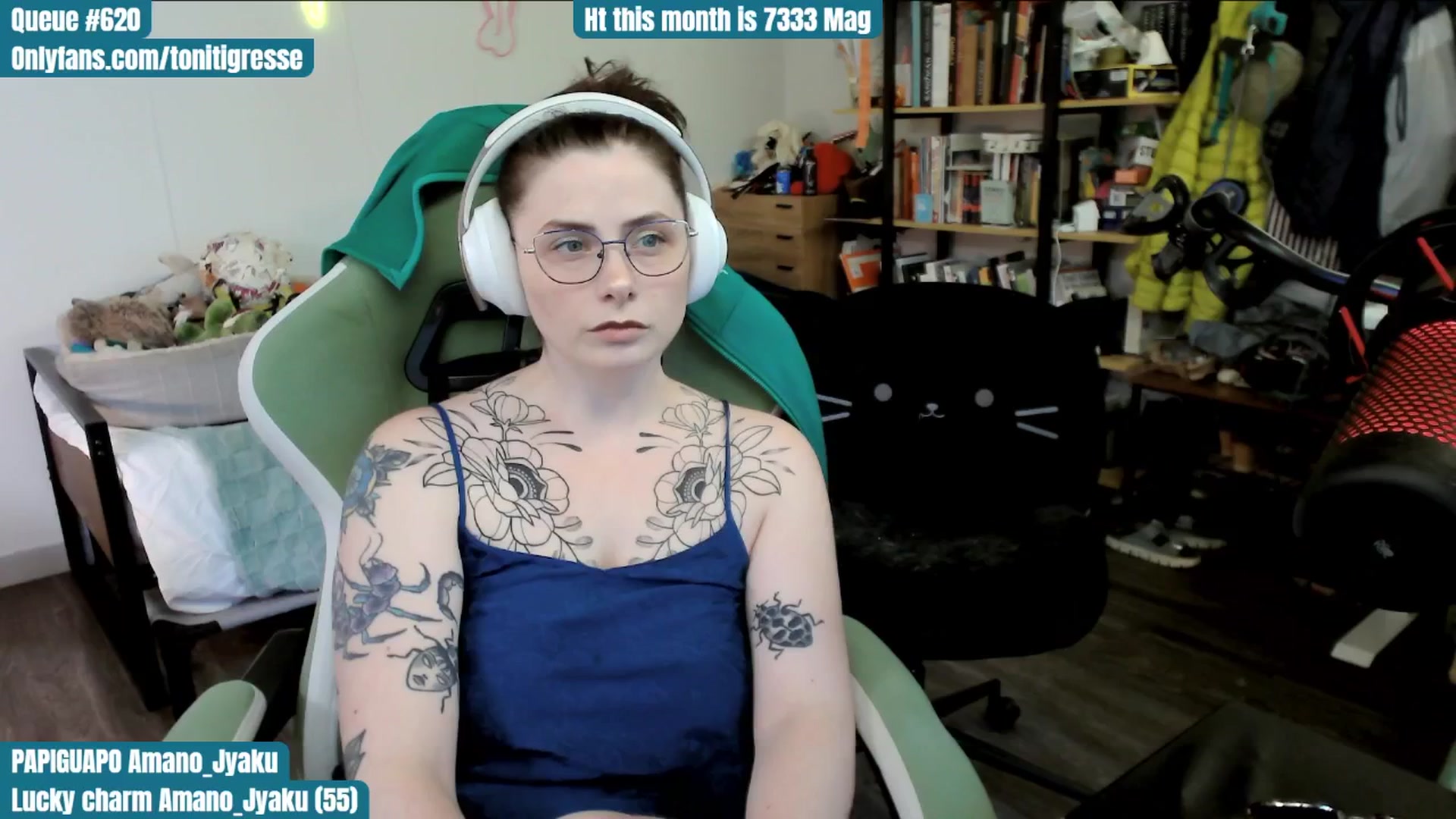 Gallery image thumbnail from ToniTigresse's myfreecams stream on, 06/16/2025, 02:48 image 1 of 20
