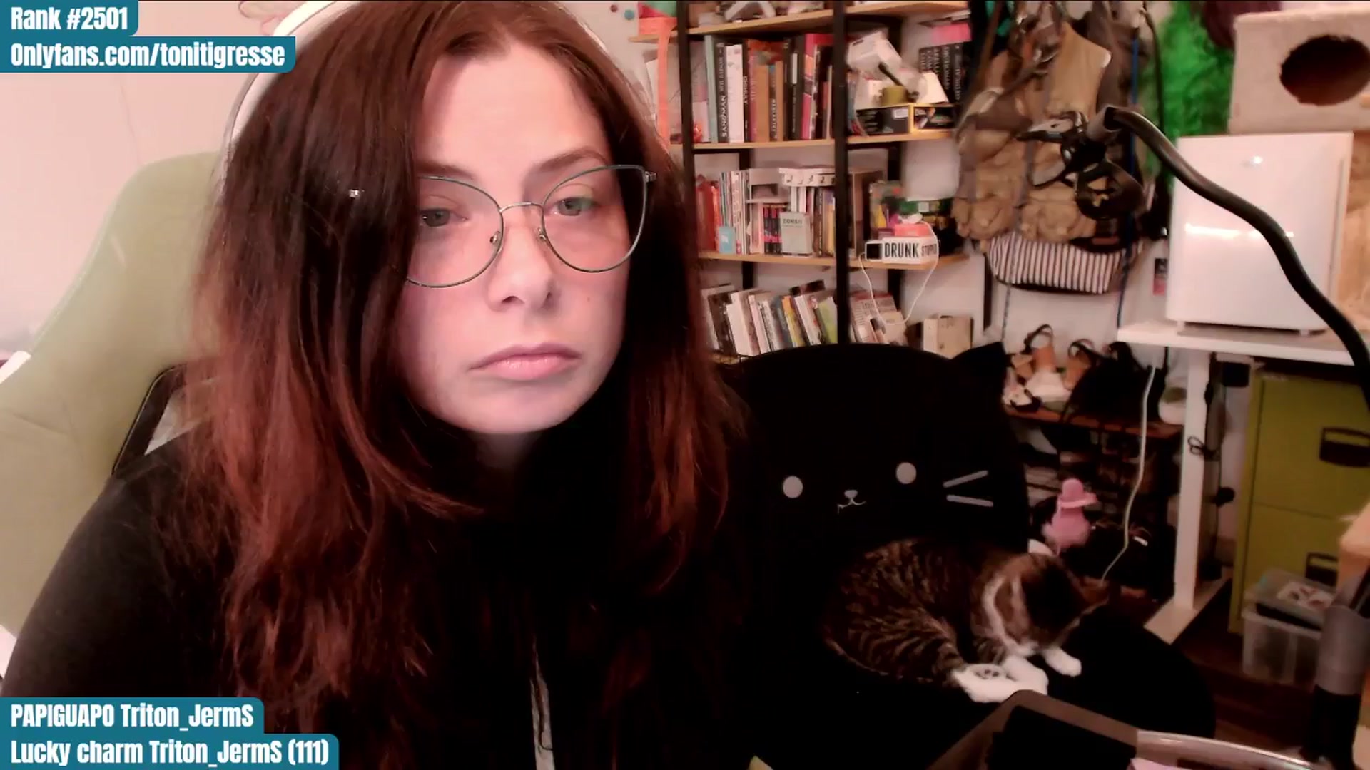 Gallery image thumbnail from ToniTigresse's myfreecams stream on, 07/10/2025, 01:12 image 5 of 20