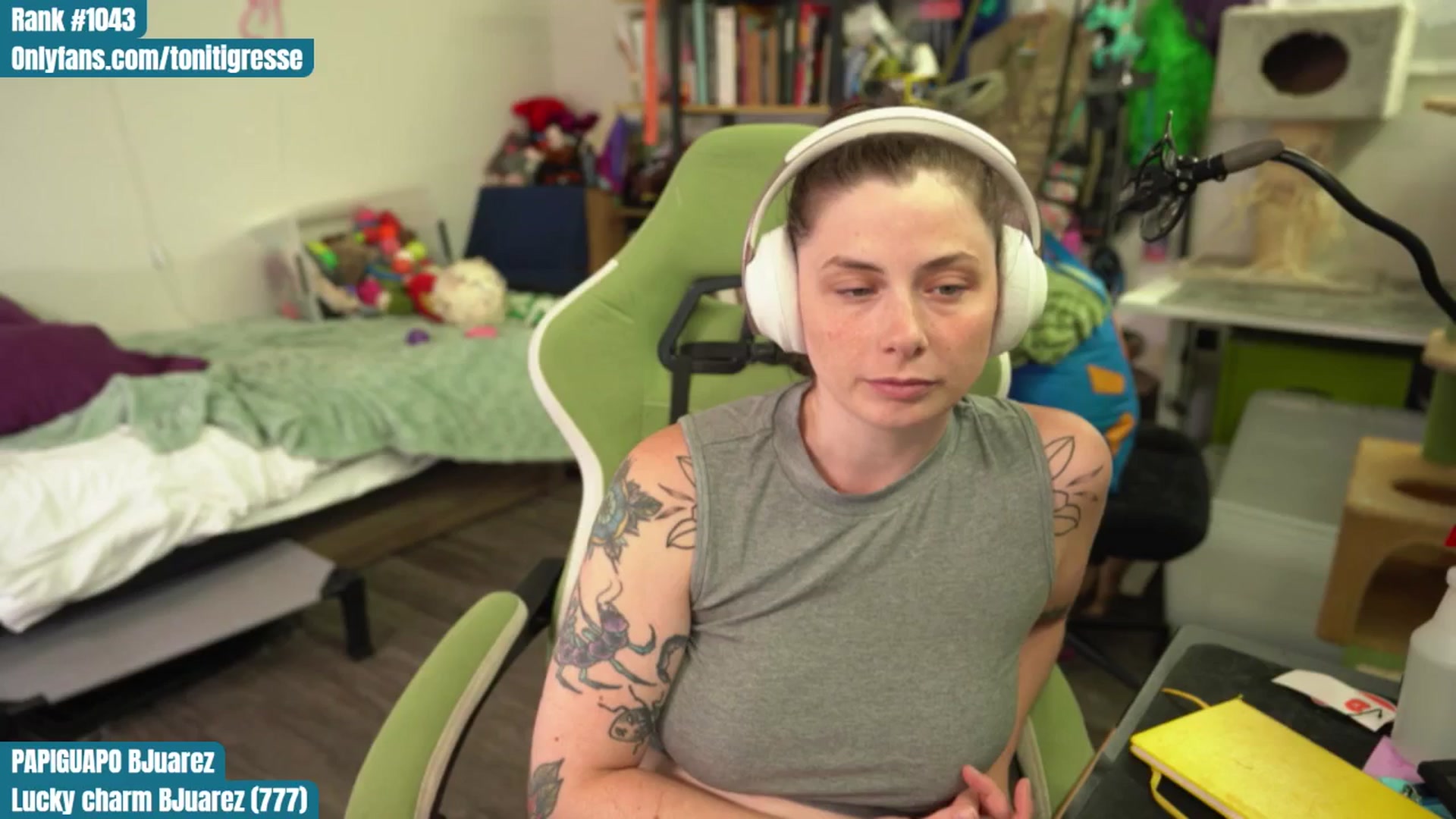 Gallery image thumbnail from ToniTigresse's myfreecams stream on, 07/30/2025, 01:59 image 10 of 20