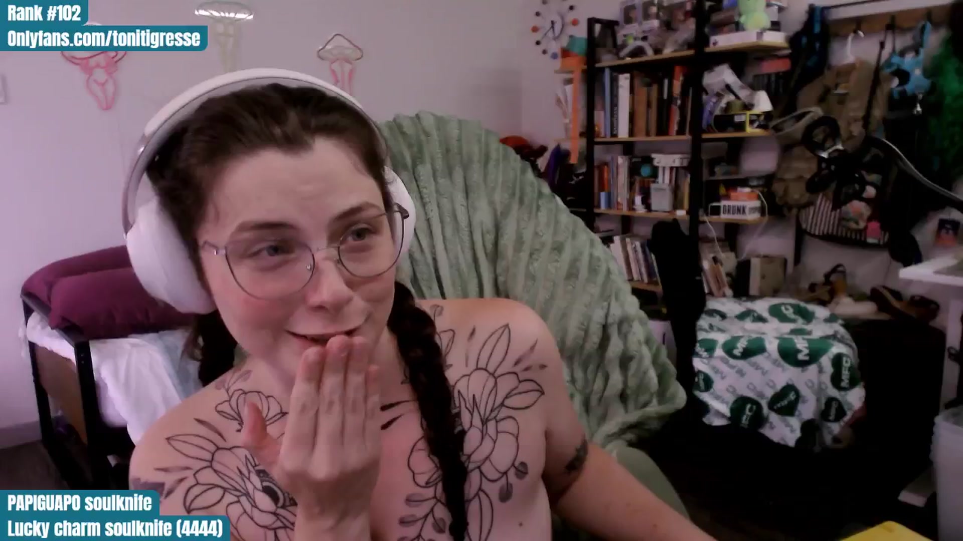 Gallery image thumbnail from ToniTigresse's myfreecams stream on, 08/02/2025, 02:03 image 4 of 20
