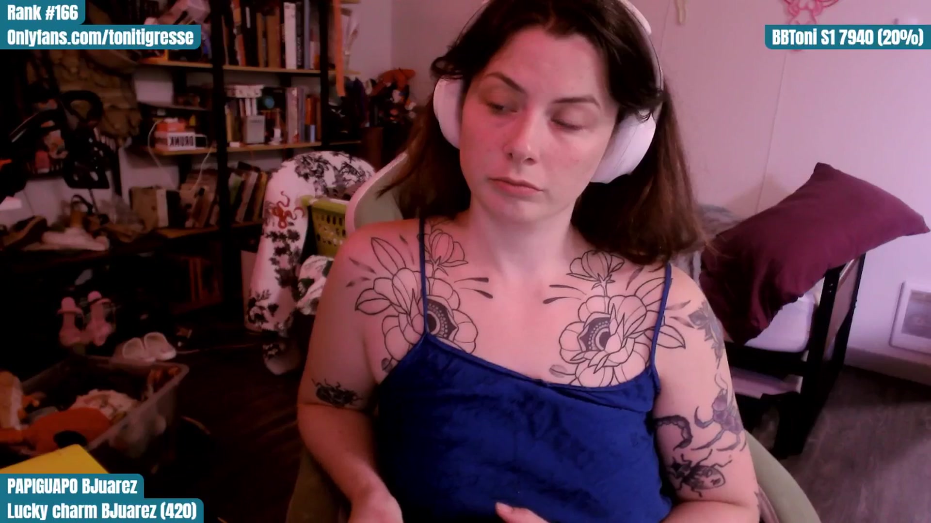 Gallery image thumbnail from ToniTigresse's myfreecams stream on, 08/05/2025, 03:58 image 12 of 20