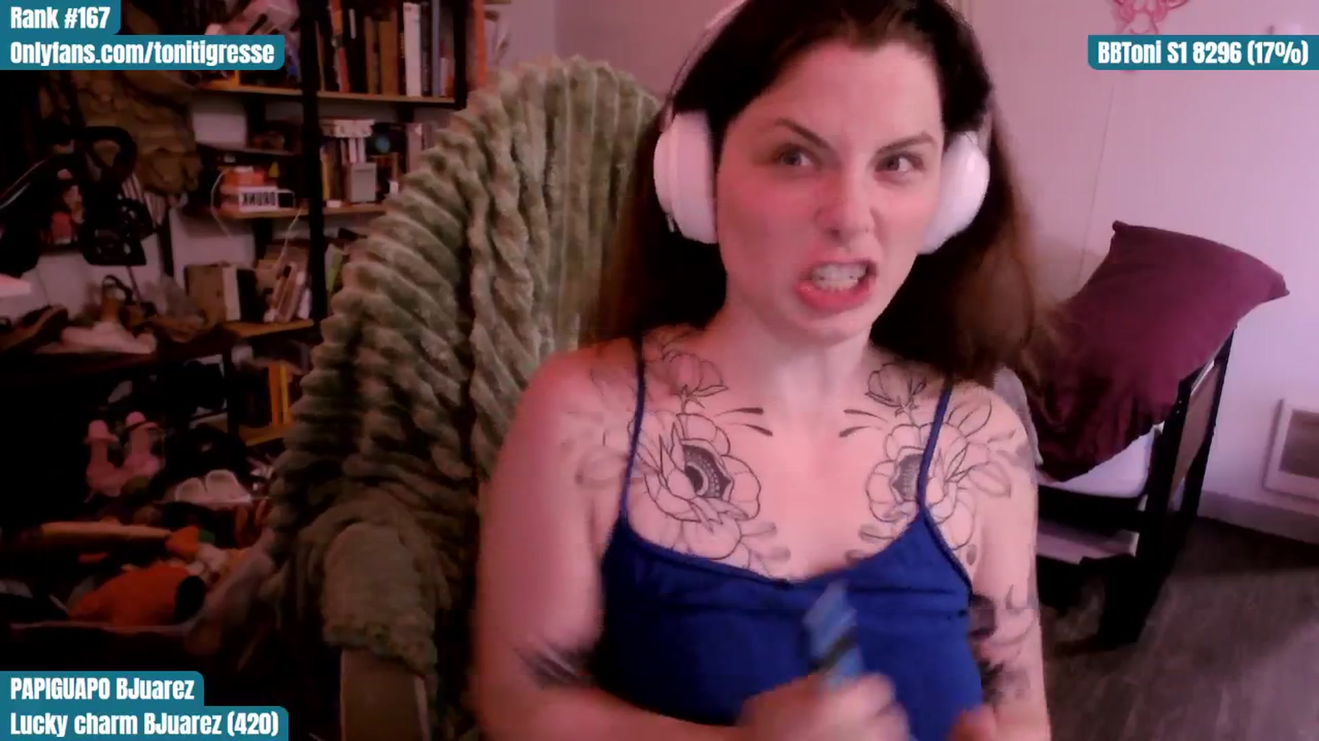Gallery image thumbnail from ToniTigresse's myfreecams stream on, 08/05/2025, 03:58 image 6 of 20