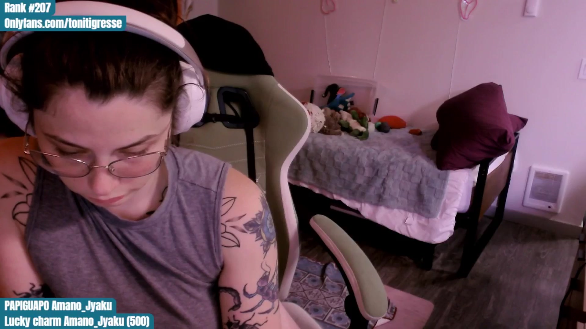 Gallery image thumbnail from ToniTigresse's myfreecams stream on, 08/07/2025, 02:00 image 10 of 20