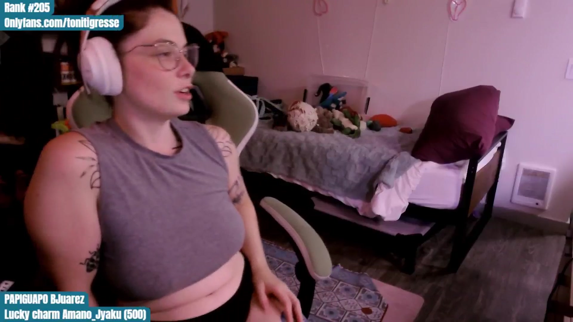 Gallery image thumbnail from ToniTigresse's myfreecams stream on, 08/07/2025, 02:00 image 13 of 20