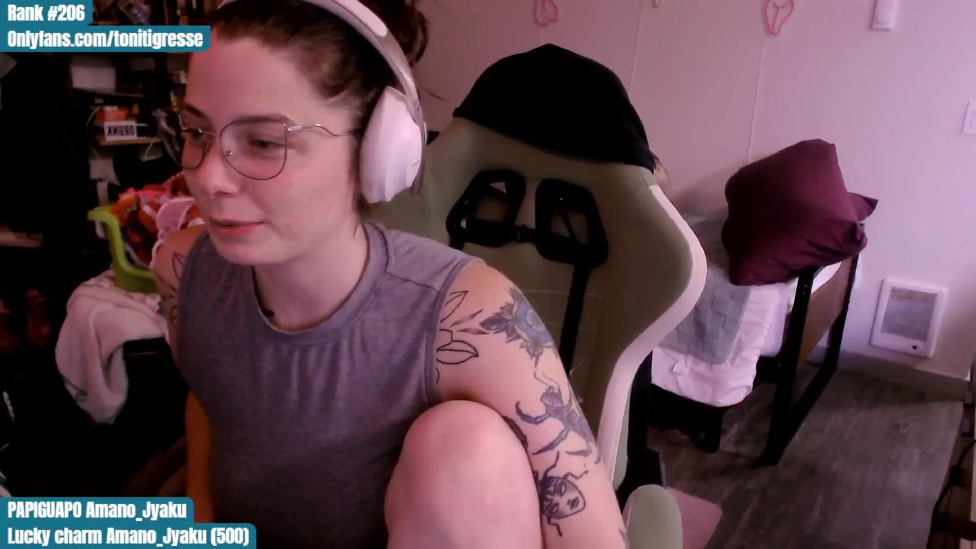 Gallery image thumbnail from ToniTigresse's myfreecams stream on, 08/07/2025, 02:00 image 5 of 20