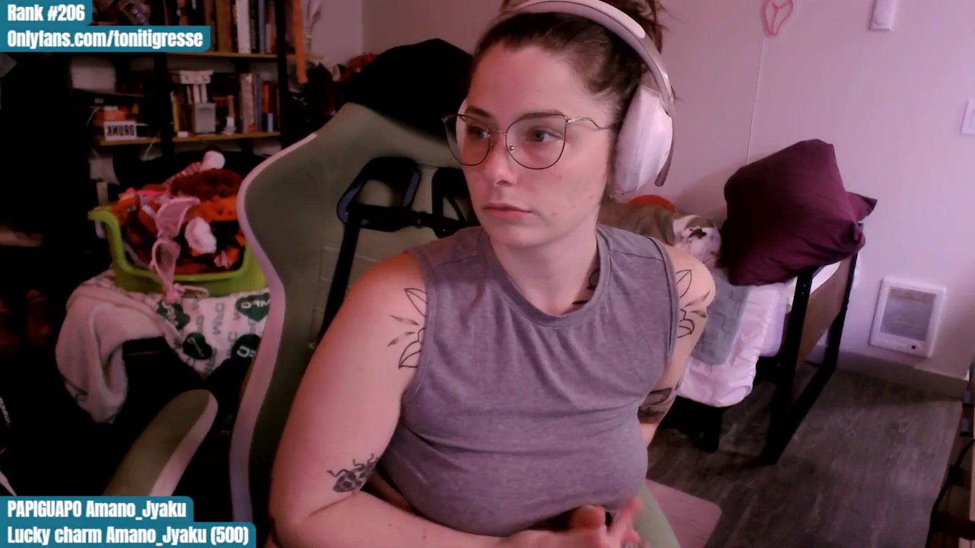 Gallery image thumbnail from ToniTigresse's myfreecams stream on, 08/07/2025, 02:00 image 6 of 20