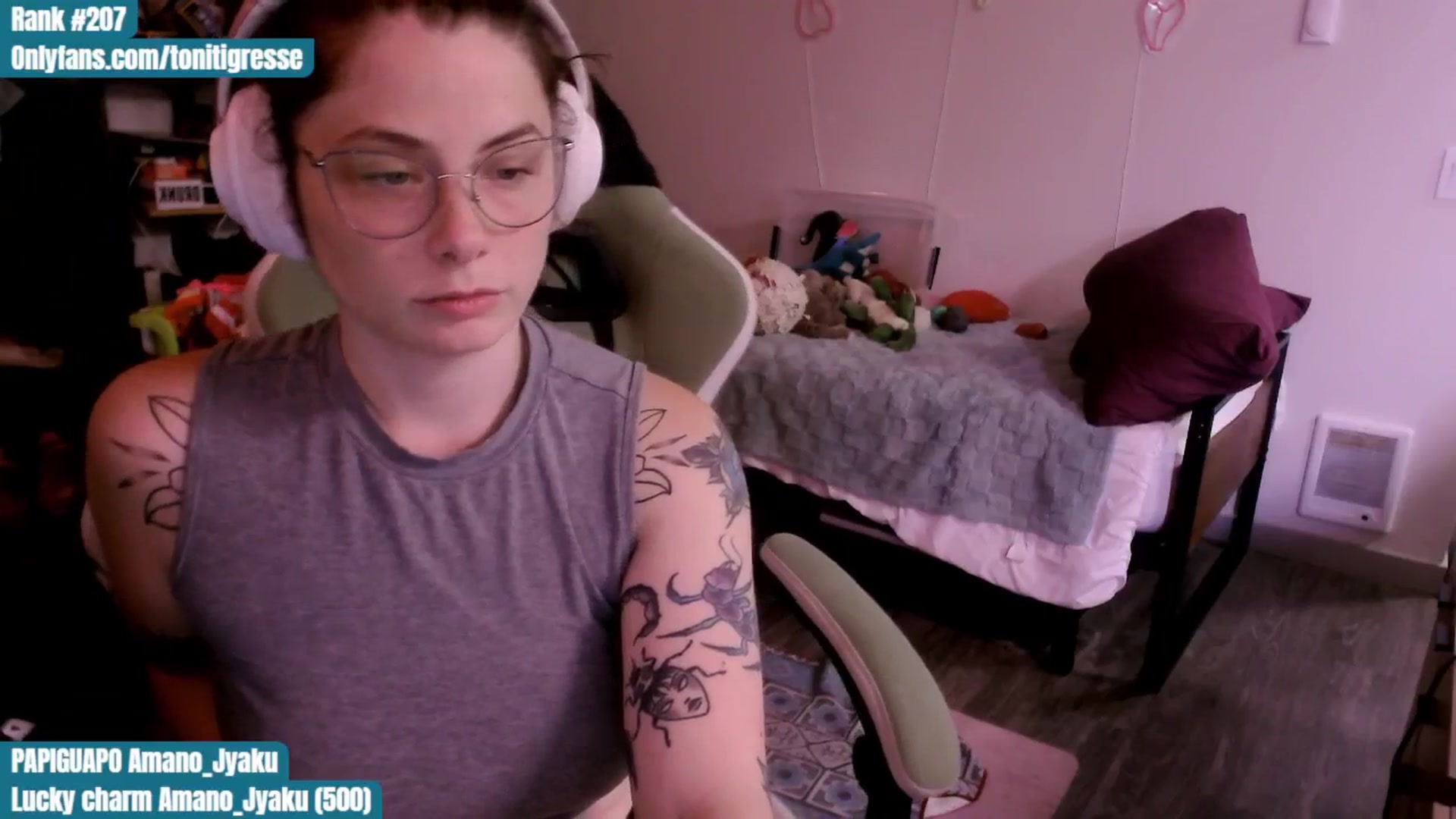 Gallery image thumbnail from ToniTigresse's myfreecams stream on, 08/07/2025, 02:00 image 9 of 20