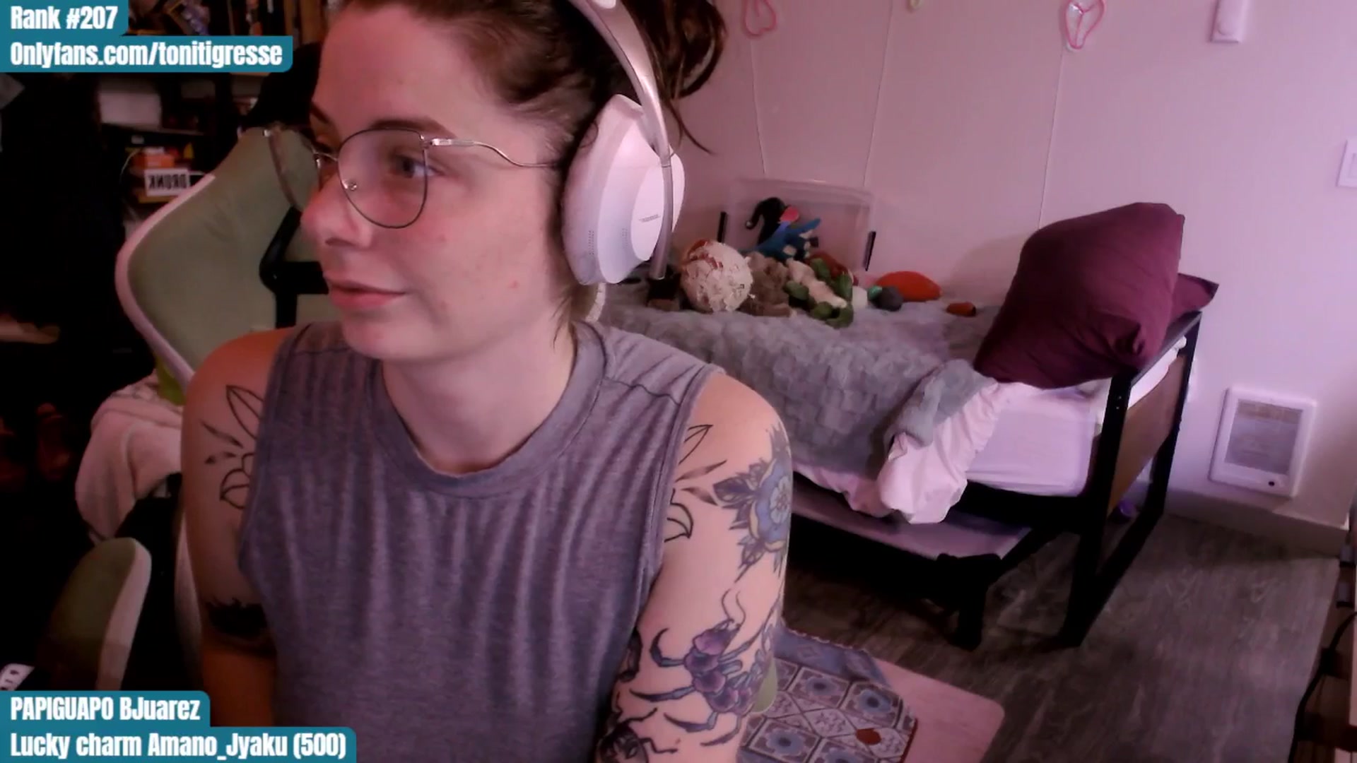 Gallery image thumbnail from ToniTigresse's myfreecams stream on, 08/07/2025, 02:00 image 11 of 20
