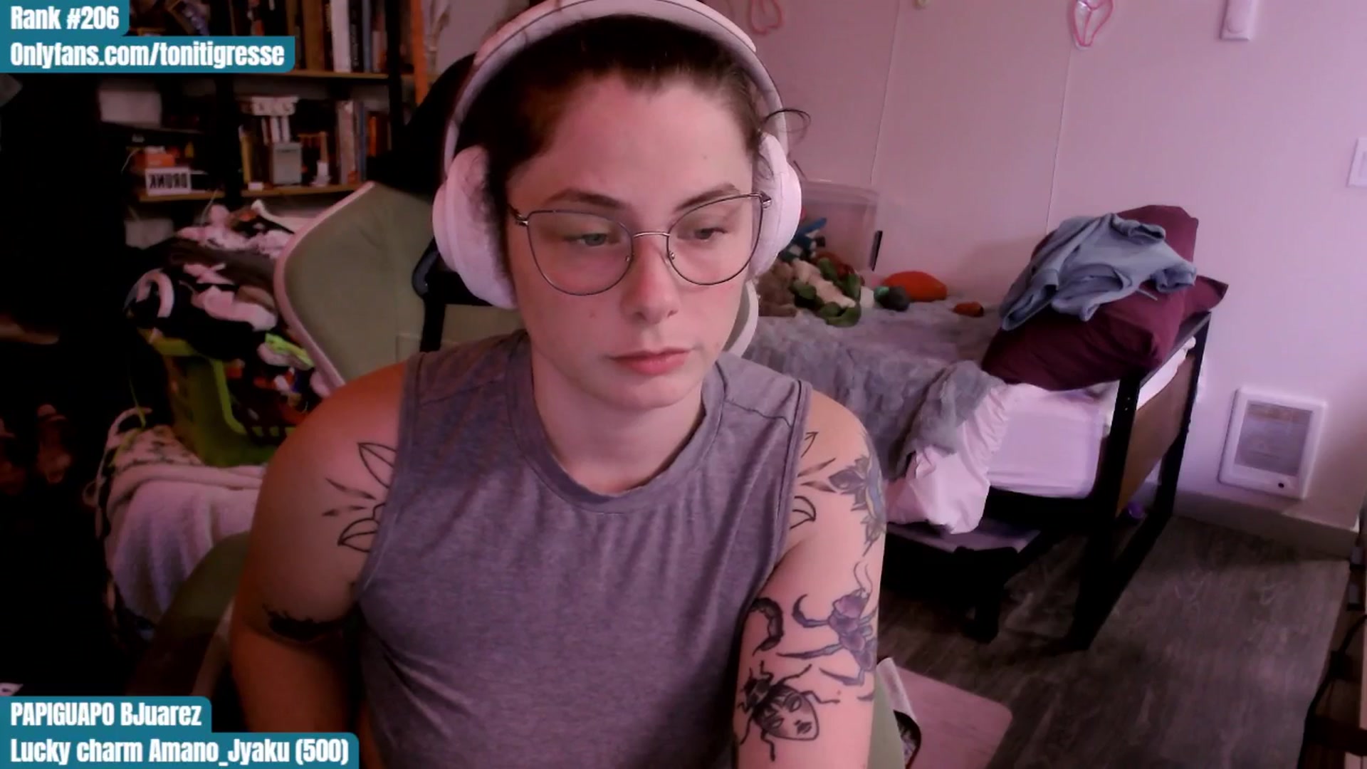 Gallery image thumbnail from ToniTigresse's myfreecams stream on, 08/07/2025, 02:00 image 15 of 20
