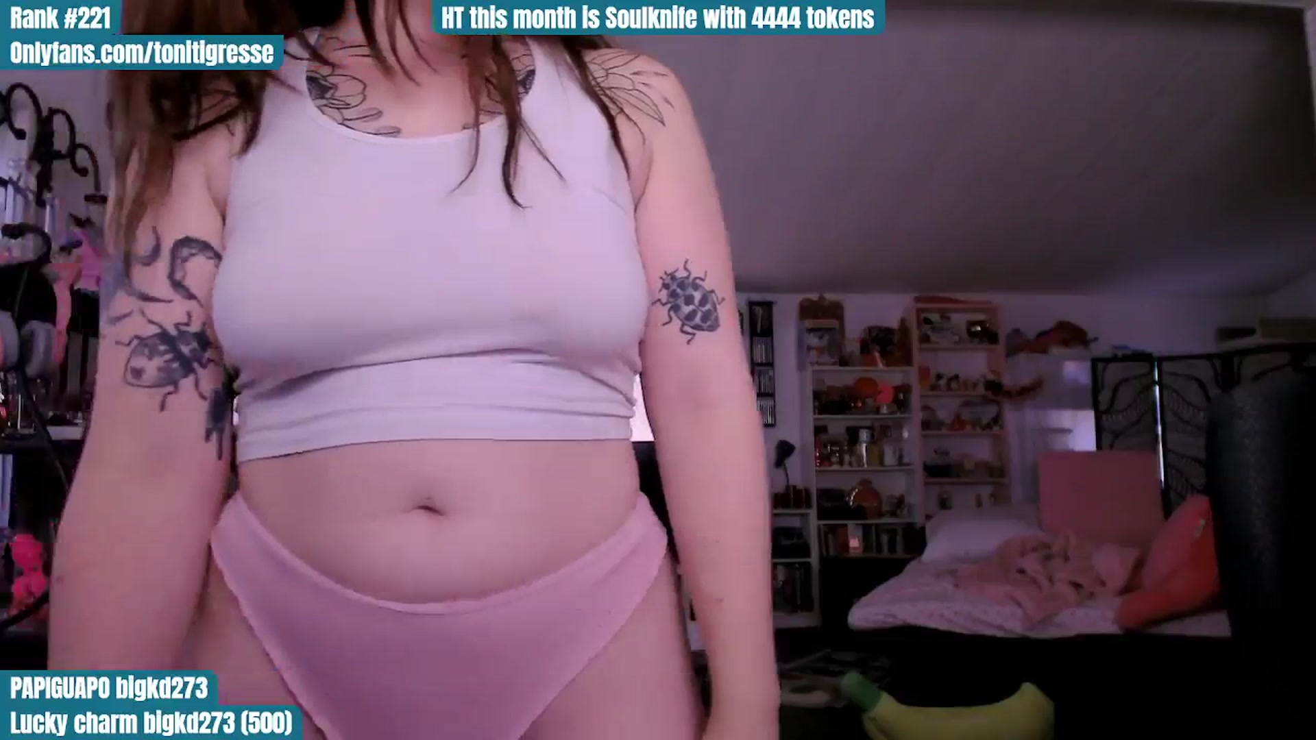 Gallery image thumbnail from ToniTigresse's myfreecams stream on, 08/10/2025, 02:34 image 11 of 20