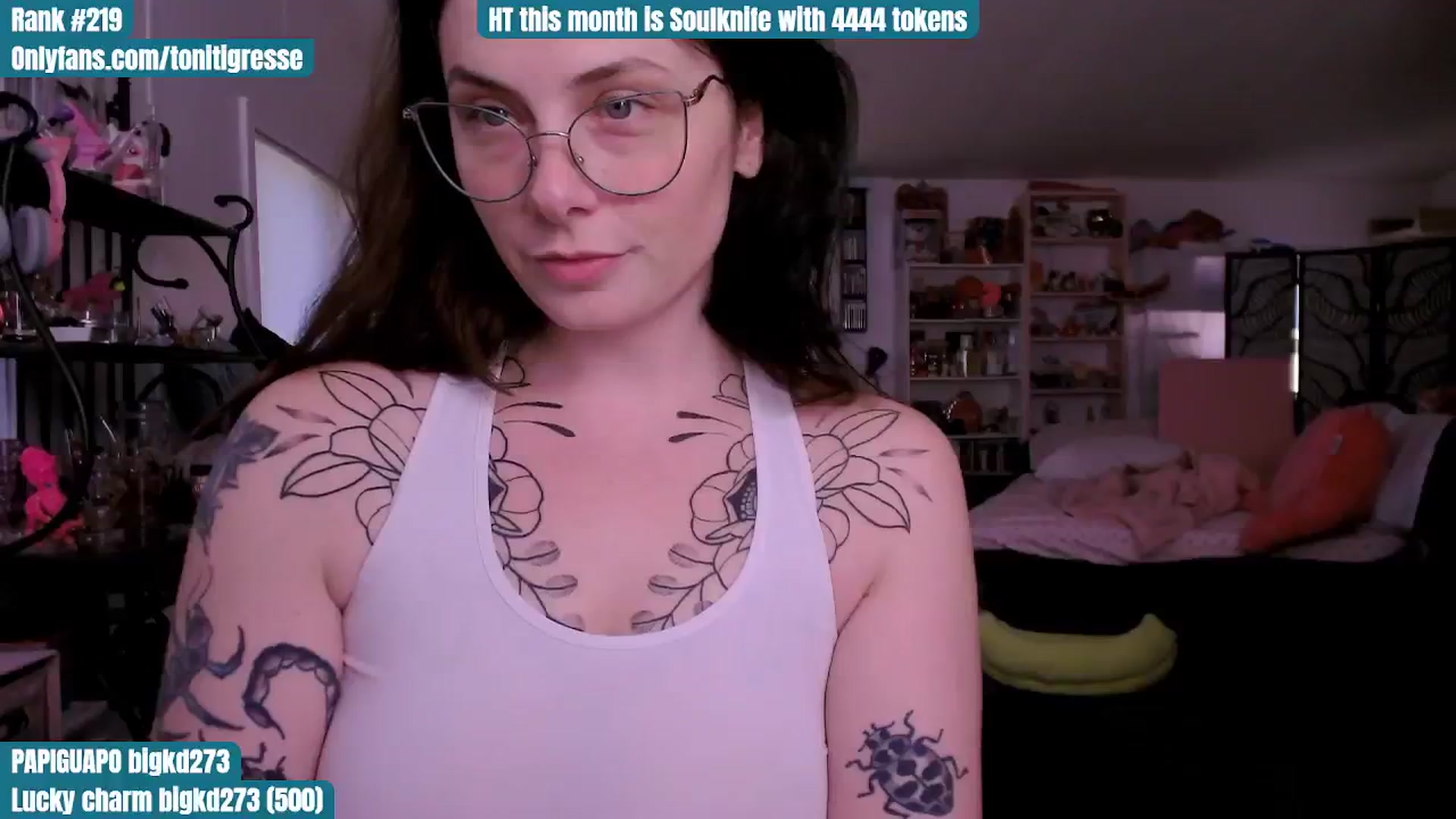 Gallery image thumbnail from ToniTigresse's myfreecams stream on, 08/10/2025, 02:34 image 2 of 20