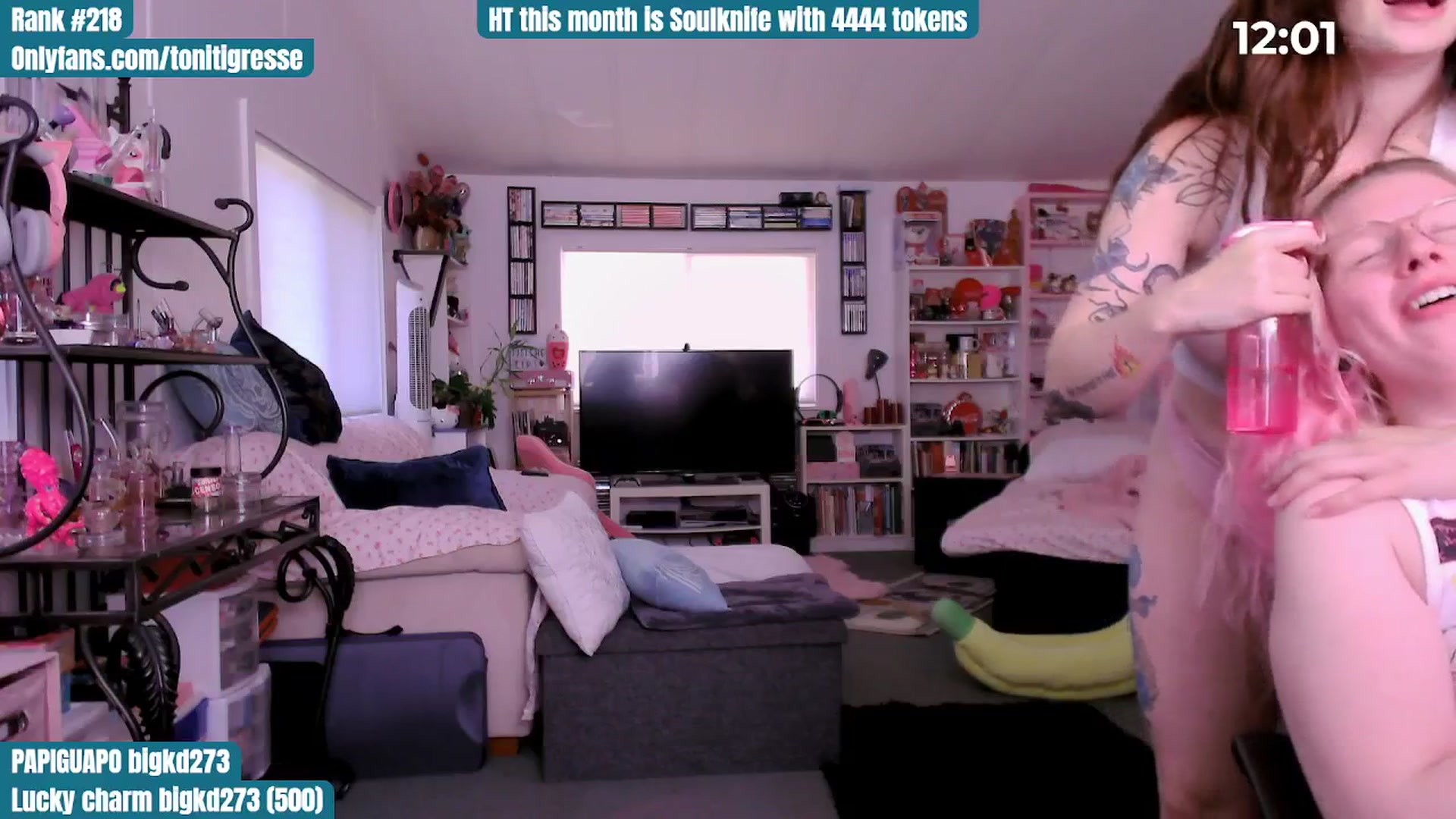 Gallery image thumbnail from ToniTigresse's myfreecams stream on, 08/10/2025, 02:34 image 6 of 20