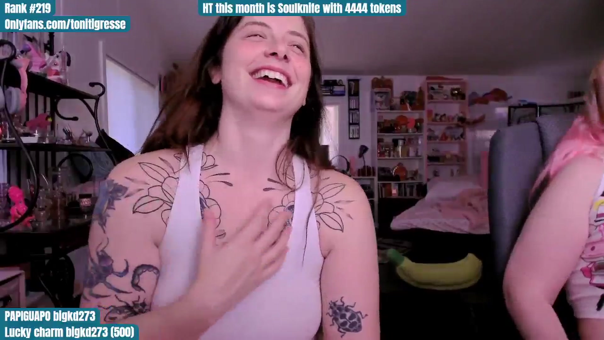 Gallery image thumbnail from ToniTigresse's myfreecams stream on, 08/10/2025, 02:34 image 8 of 20