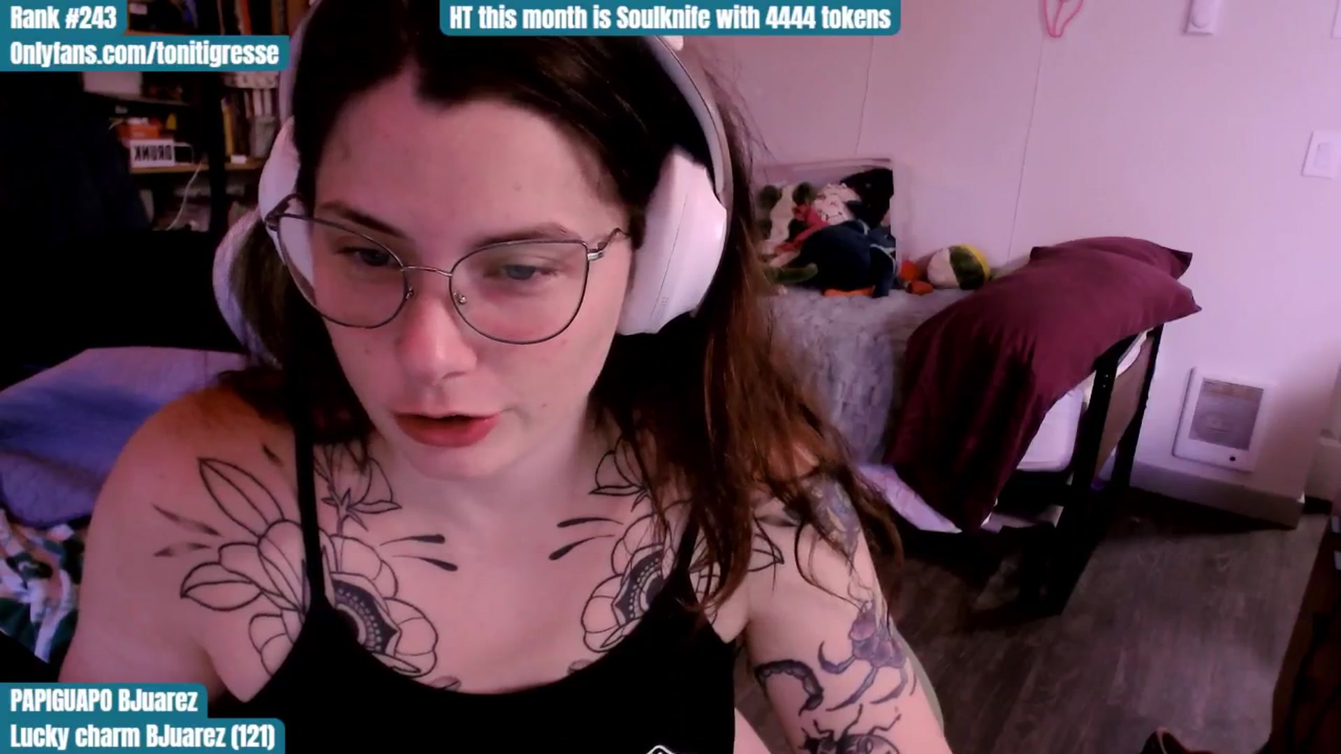 Gallery image thumbnail from ToniTigresse's myfreecams stream on, 08/11/2025, 24:00 image 18 of 20