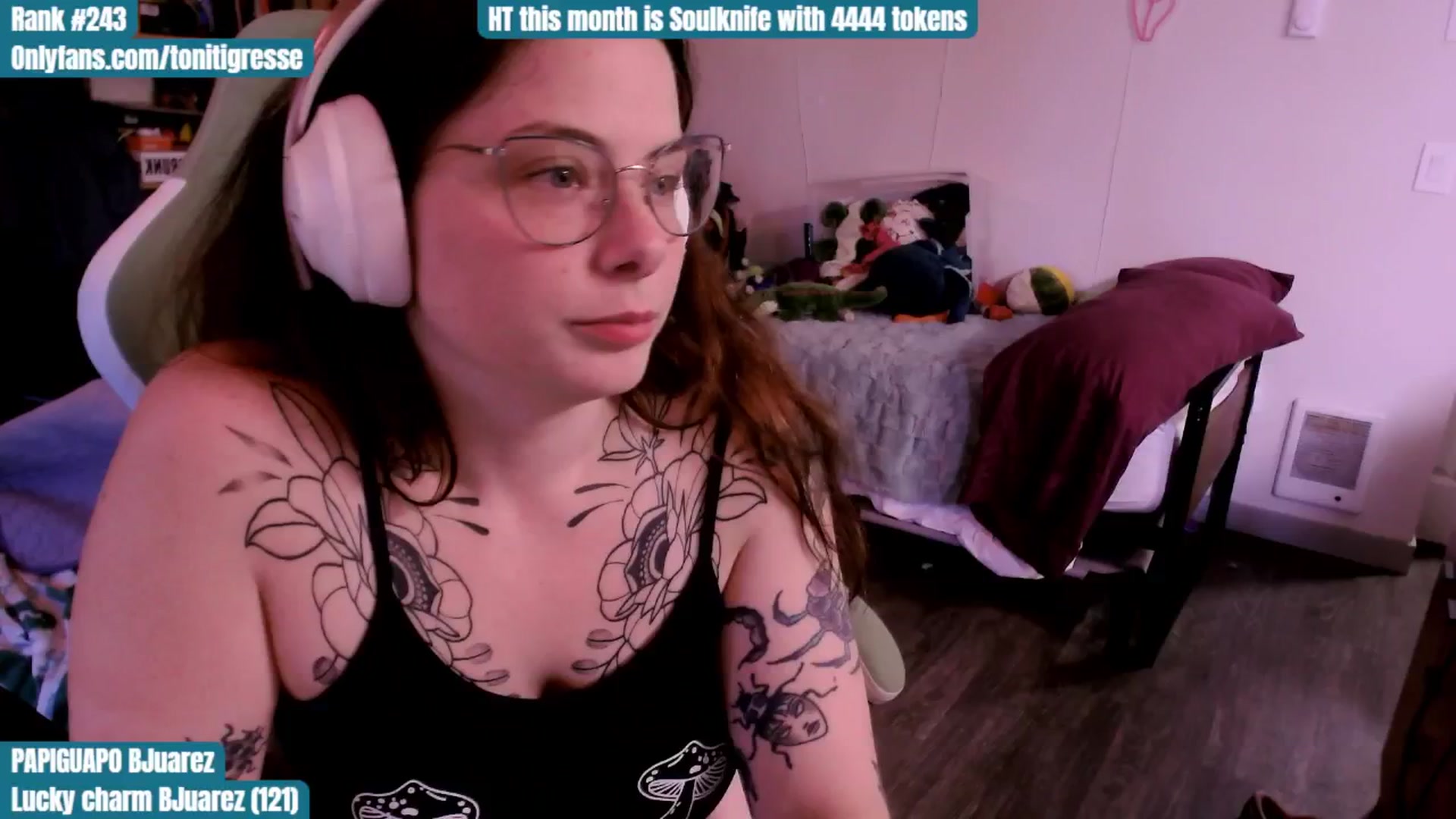Gallery image thumbnail from ToniTigresse's myfreecams stream on, 08/11/2025, 24:00 image 9 of 20
