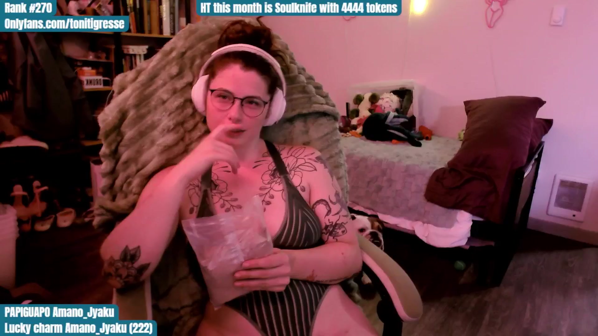 Gallery image thumbnail from ToniTigresse's myfreecams stream on, 08/12/2025, 01:02 image 4 of 20