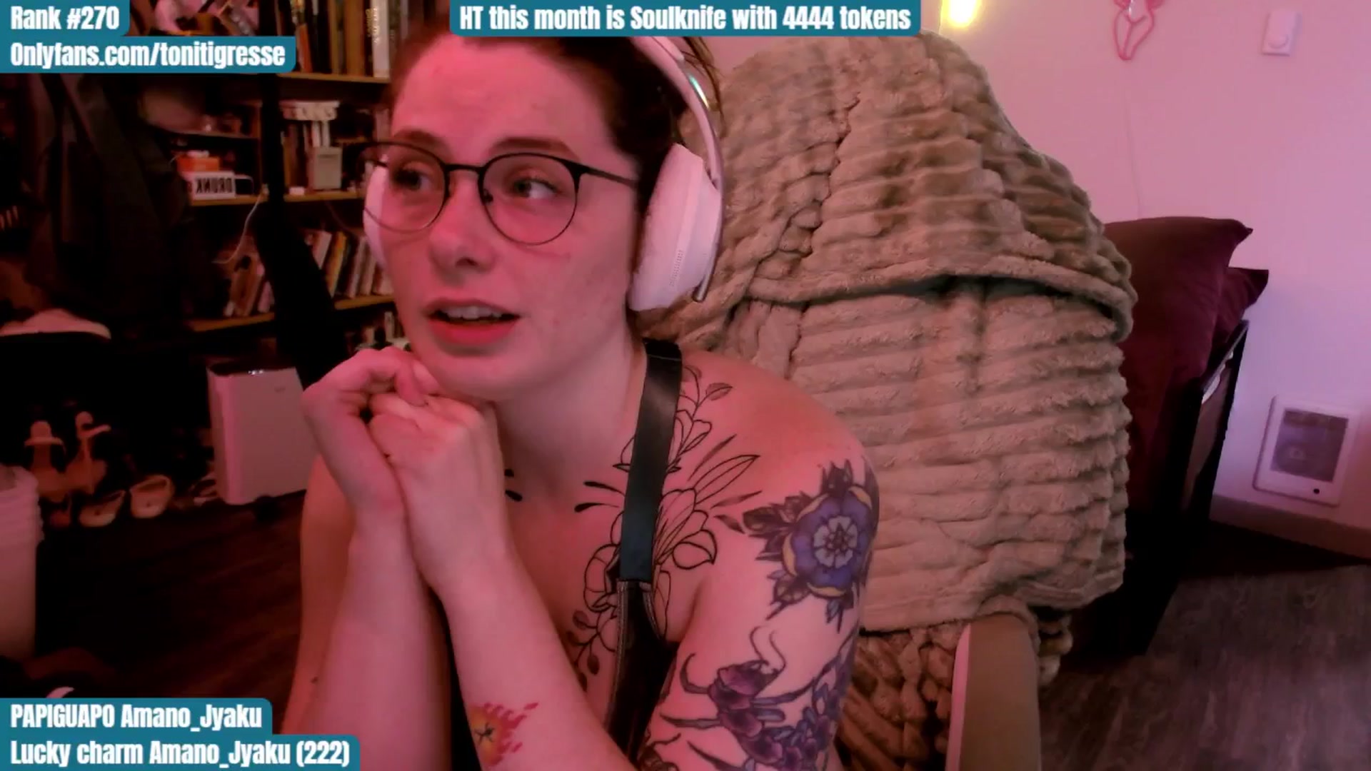 Gallery image thumbnail from ToniTigresse's myfreecams stream on, 08/12/2025, 01:02 image 7 of 20