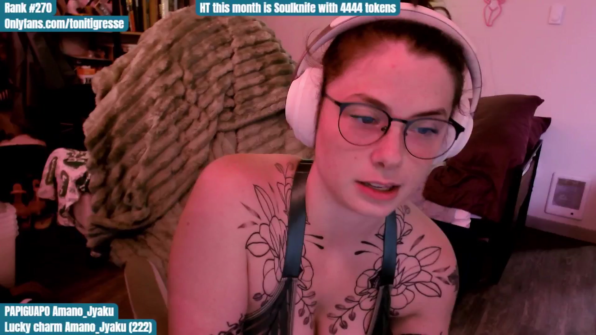 Gallery image thumbnail from ToniTigresse's myfreecams stream on, 08/12/2025, 01:02 image 13 of 20
