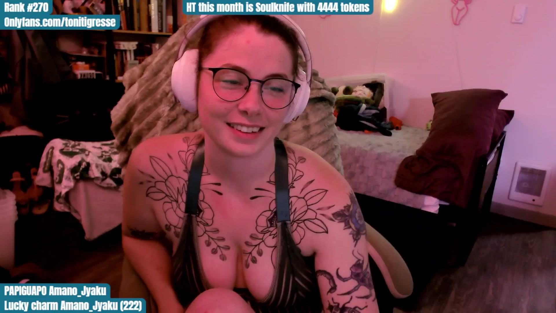 Gallery image thumbnail from ToniTigresse's myfreecams stream on, 08/12/2025, 01:02 image 15 of 20