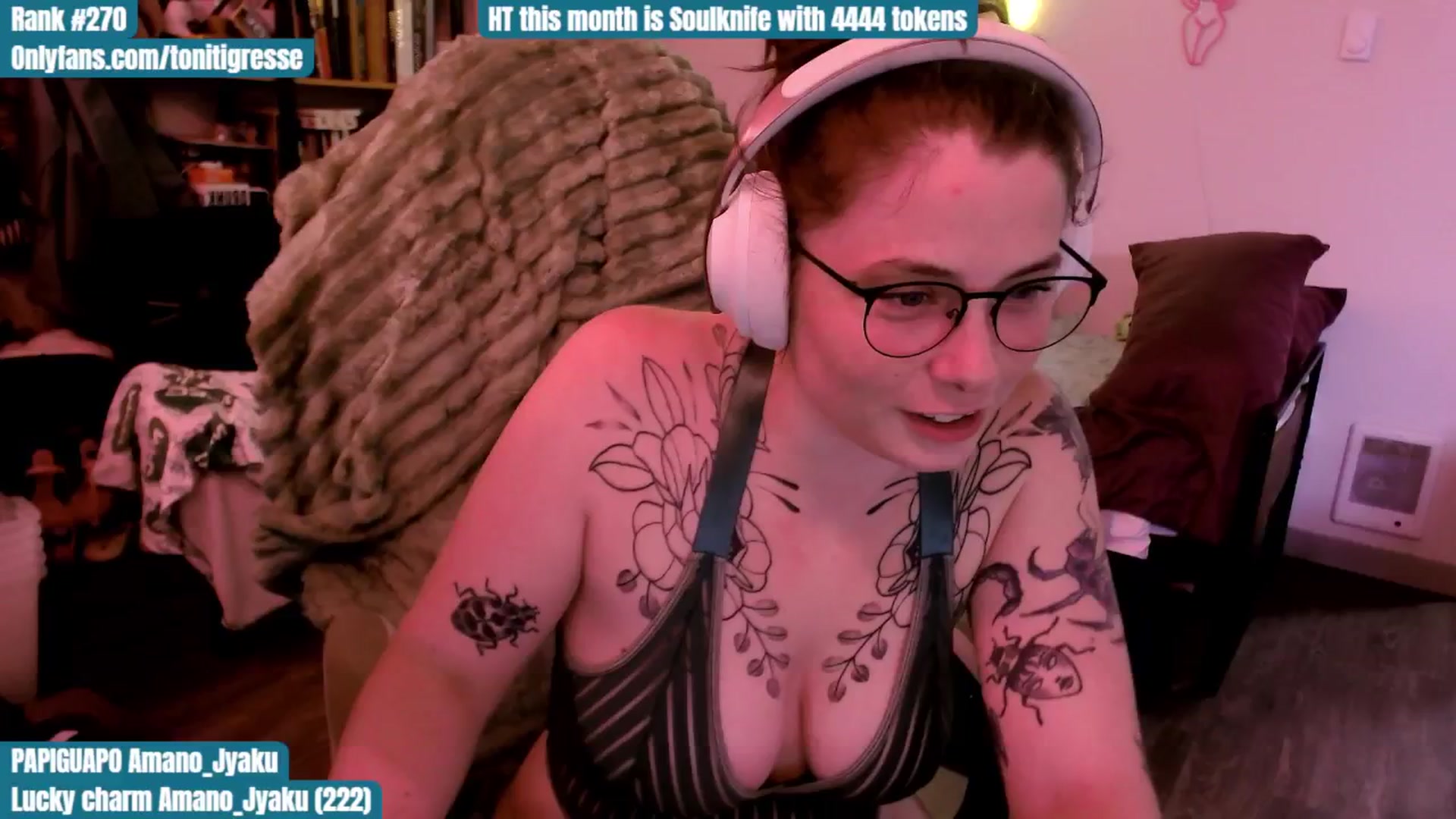 Gallery image thumbnail from ToniTigresse's myfreecams stream on, 08/12/2025, 01:02 image 14 of 20