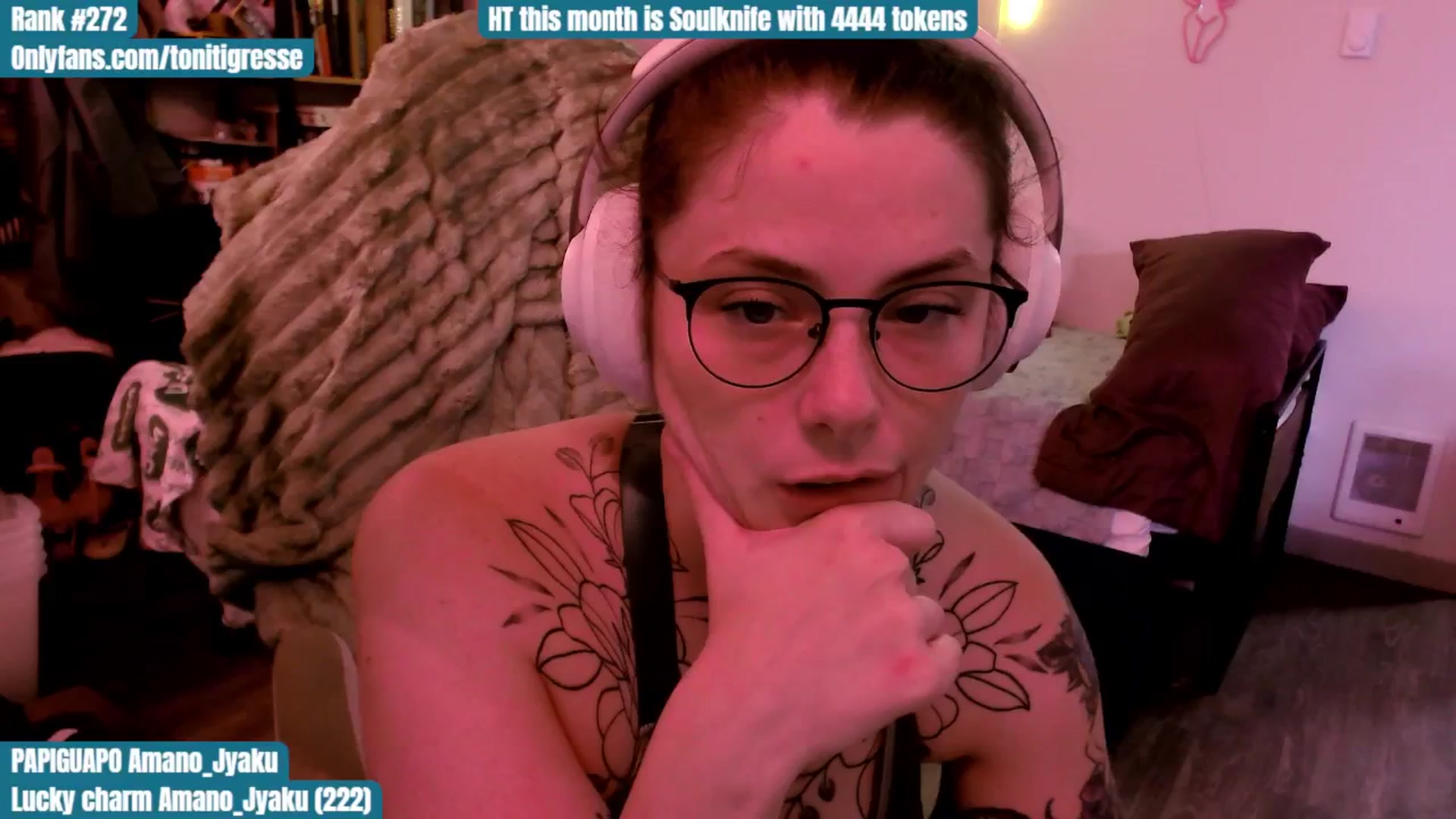 Gallery image thumbnail from ToniTigresse's myfreecams stream on, 08/12/2025, 01:02 image 18 of 20