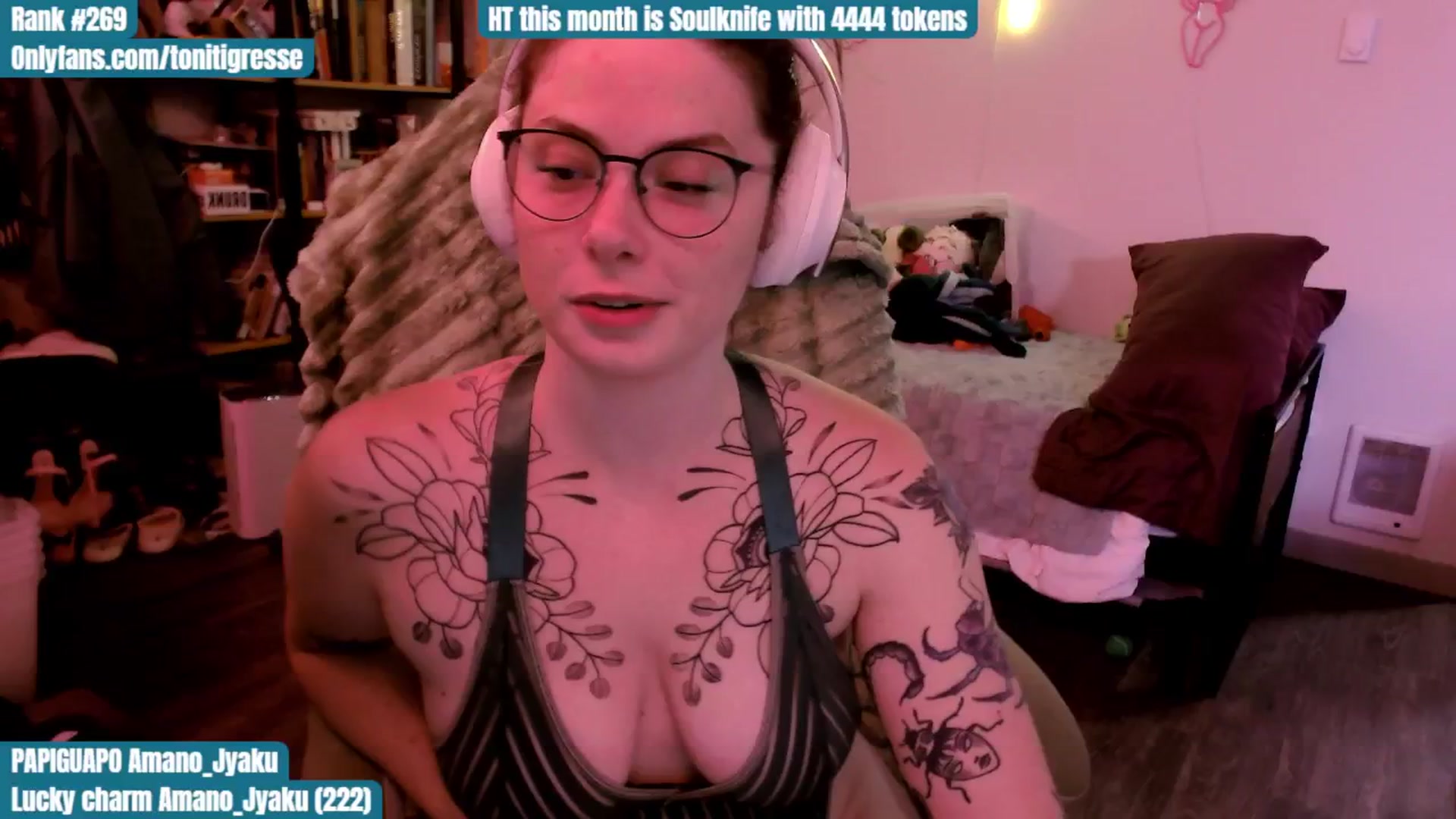 Gallery image thumbnail from ToniTigresse's myfreecams stream on, 08/12/2025, 01:02 image 1 of 20
