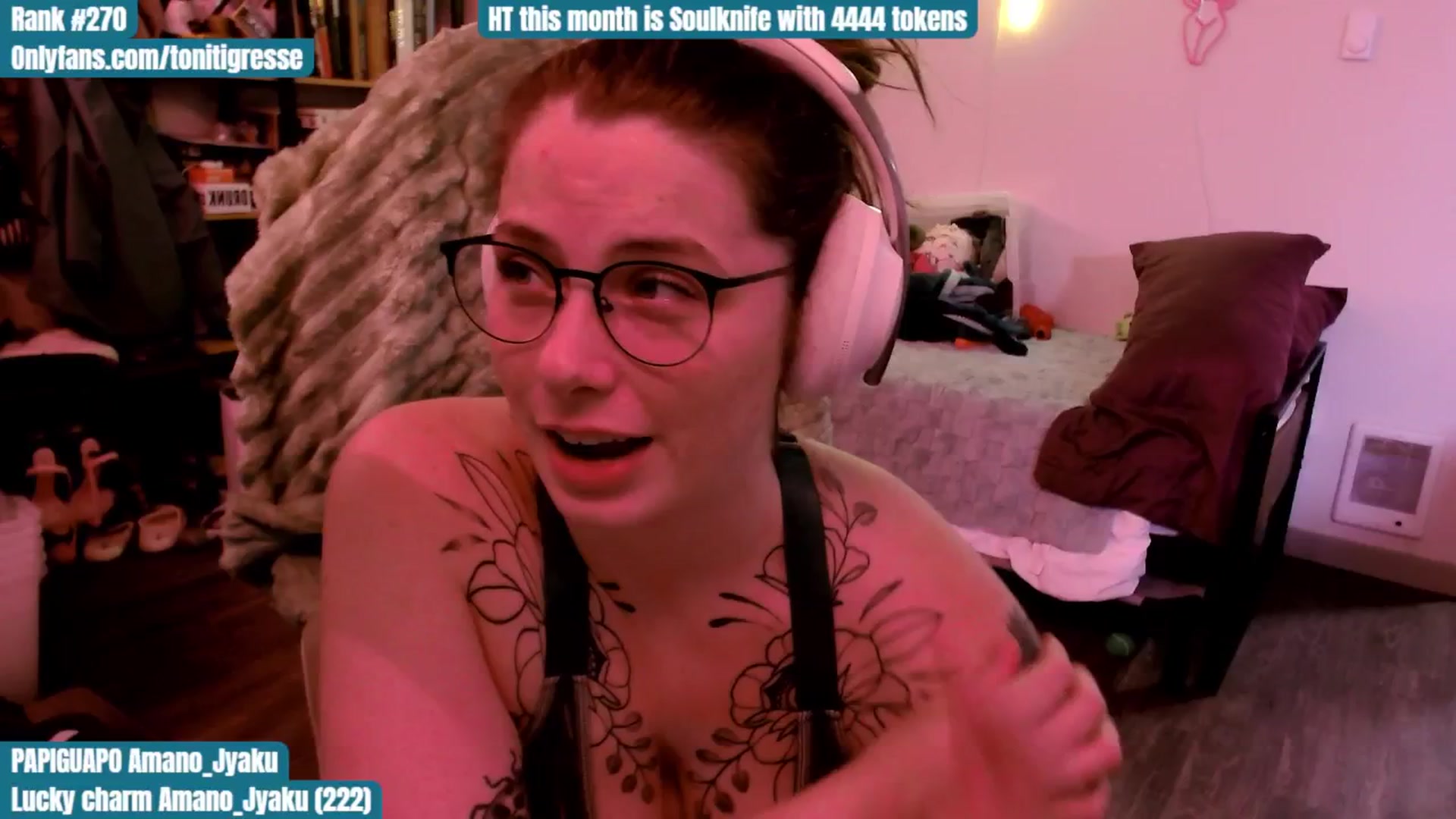 Gallery image thumbnail from ToniTigresse's myfreecams stream on, 08/12/2025, 01:02 image 8 of 20
