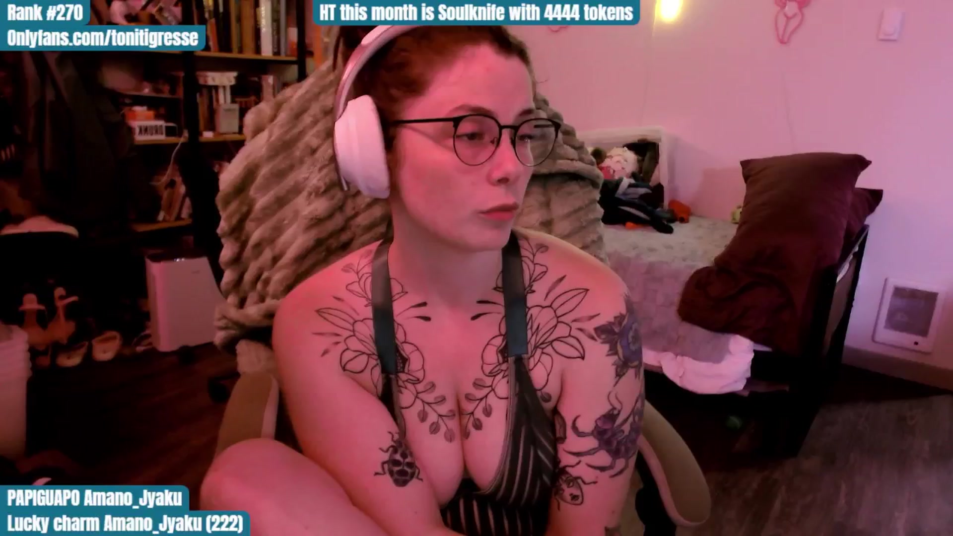 Gallery image thumbnail from ToniTigresse's myfreecams stream on, 08/12/2025, 01:02 image 6 of 20