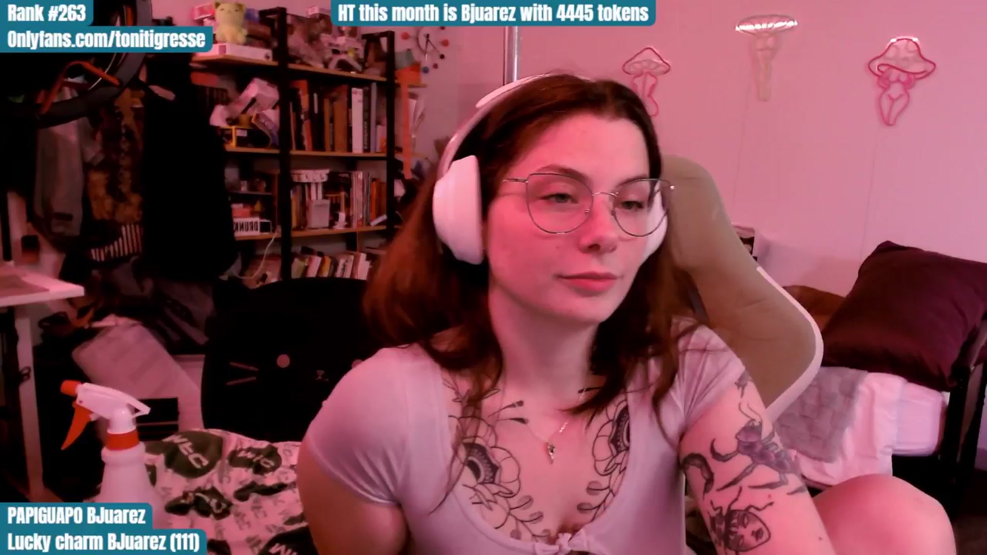 Gallery image thumbnail from ToniTigresse's myfreecams stream on, 08/17/2025, 24:52 image 19 of 20