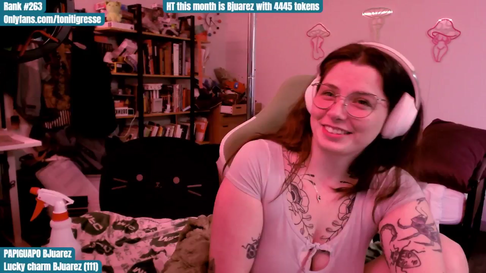 Gallery image thumbnail from ToniTigresse's myfreecams stream on, 08/17/2025, 24:52 image 18 of 20