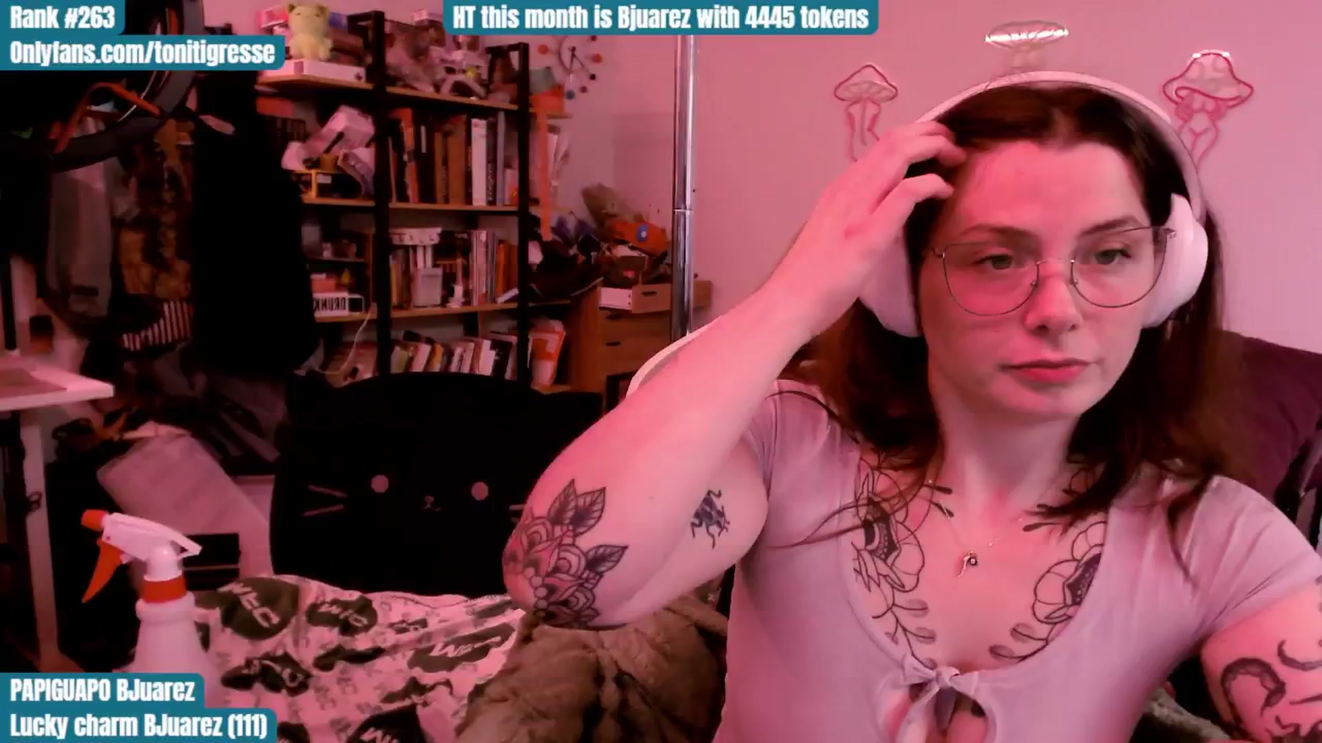 Gallery image thumbnail from ToniTigresse's myfreecams stream on, 08/17/2025, 24:52 image 17 of 20