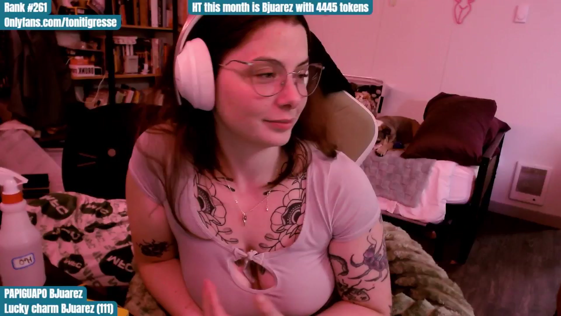 Gallery image thumbnail from ToniTigresse's myfreecams stream on, 08/17/2025, 24:52 image 5 of 20