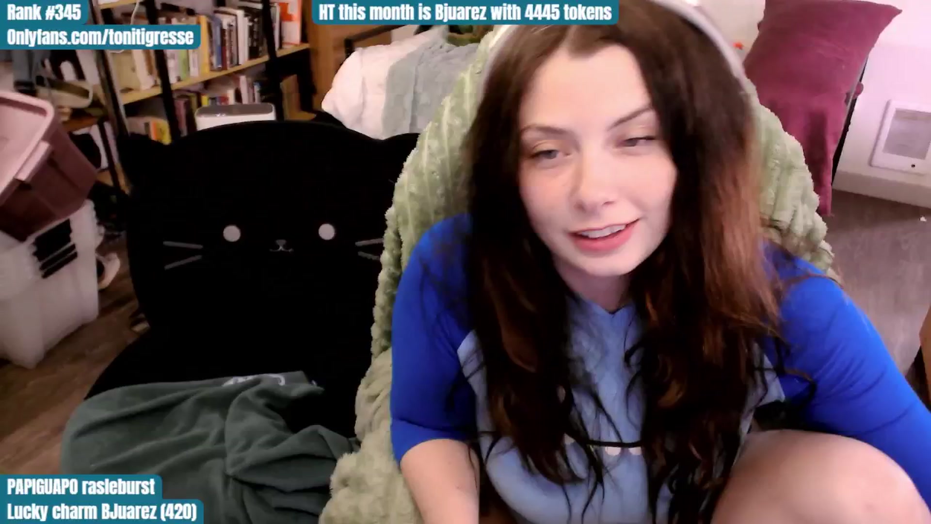 Gallery image thumbnail from ToniTigresse's myfreecams stream on, 08/22/2025, 02:44 image 19 of 20