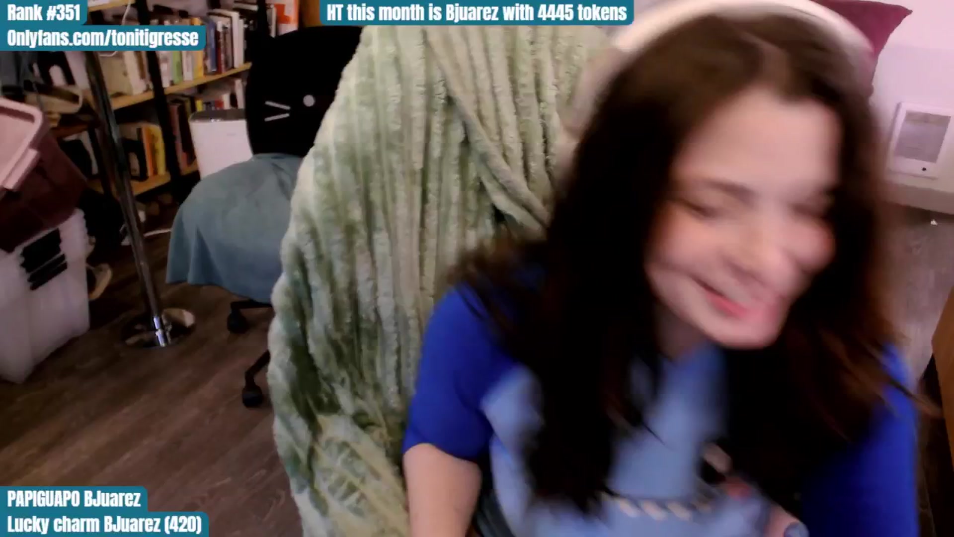 Gallery image thumbnail from ToniTigresse's myfreecams stream on, 08/22/2025, 02:44 image 13 of 20