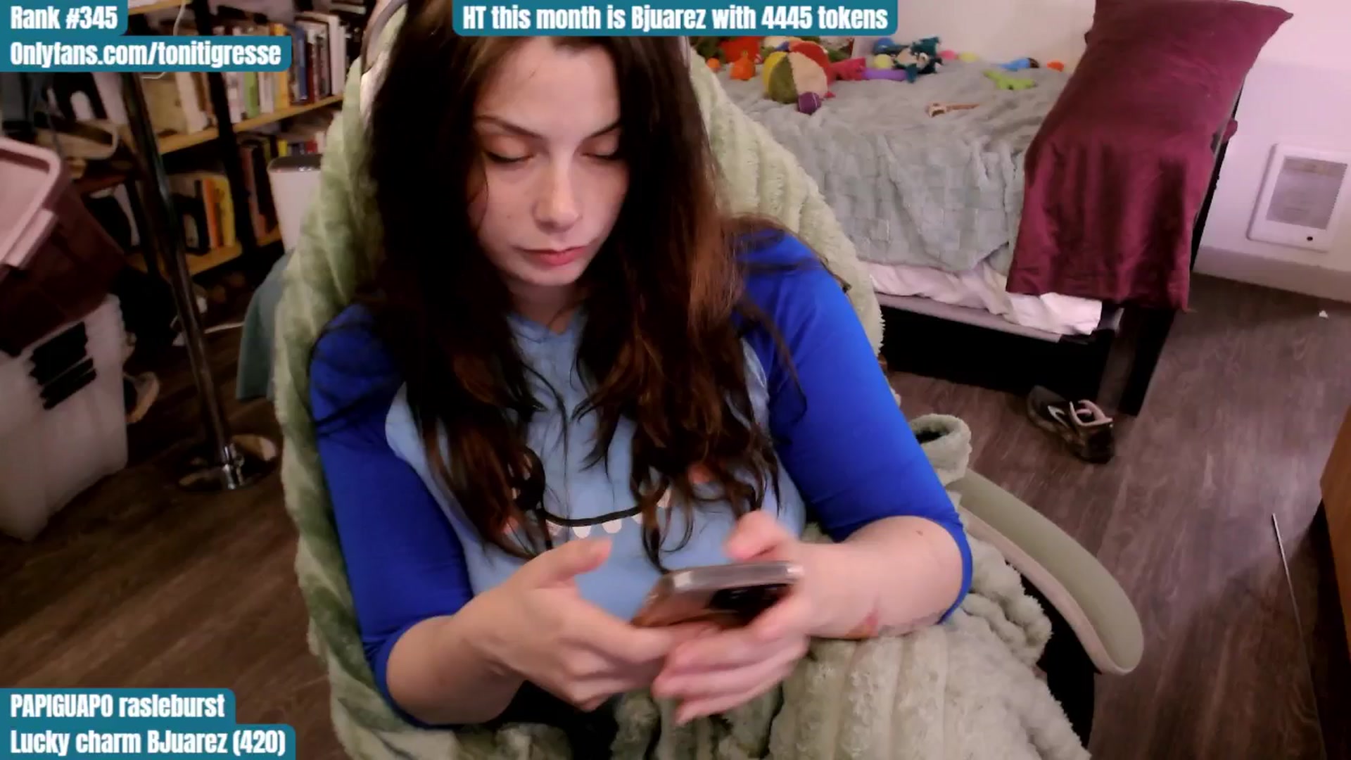 Gallery image thumbnail from ToniTigresse's myfreecams stream on, 08/22/2025, 02:44 image 16 of 20