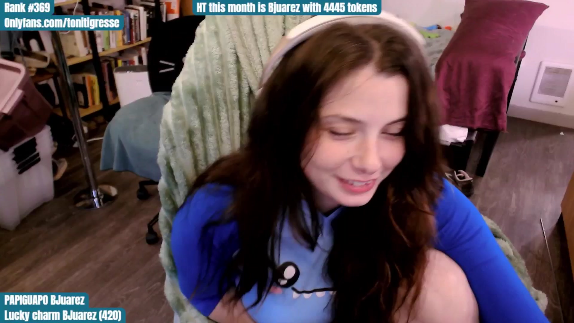 Gallery image thumbnail from ToniTigresse's myfreecams stream on, 08/22/2025, 02:44 image 12 of 20