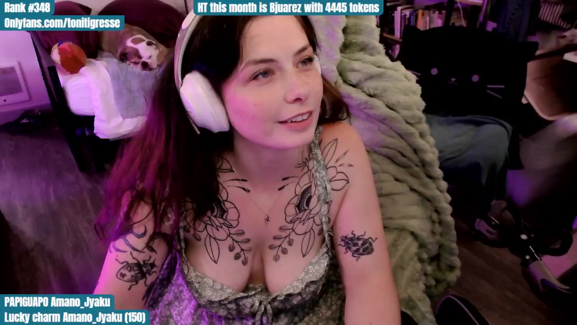 Gallery image thumbnail from ToniTigresse's myfreecams stream on, 08/23/2025, 02:51 image 13 of 20