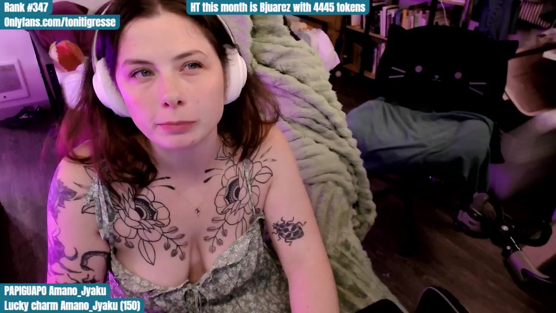 Gallery image thumbnail from ToniTigresse's myfreecams stream on, 08/23/2025, 02:51 image 15 of 20