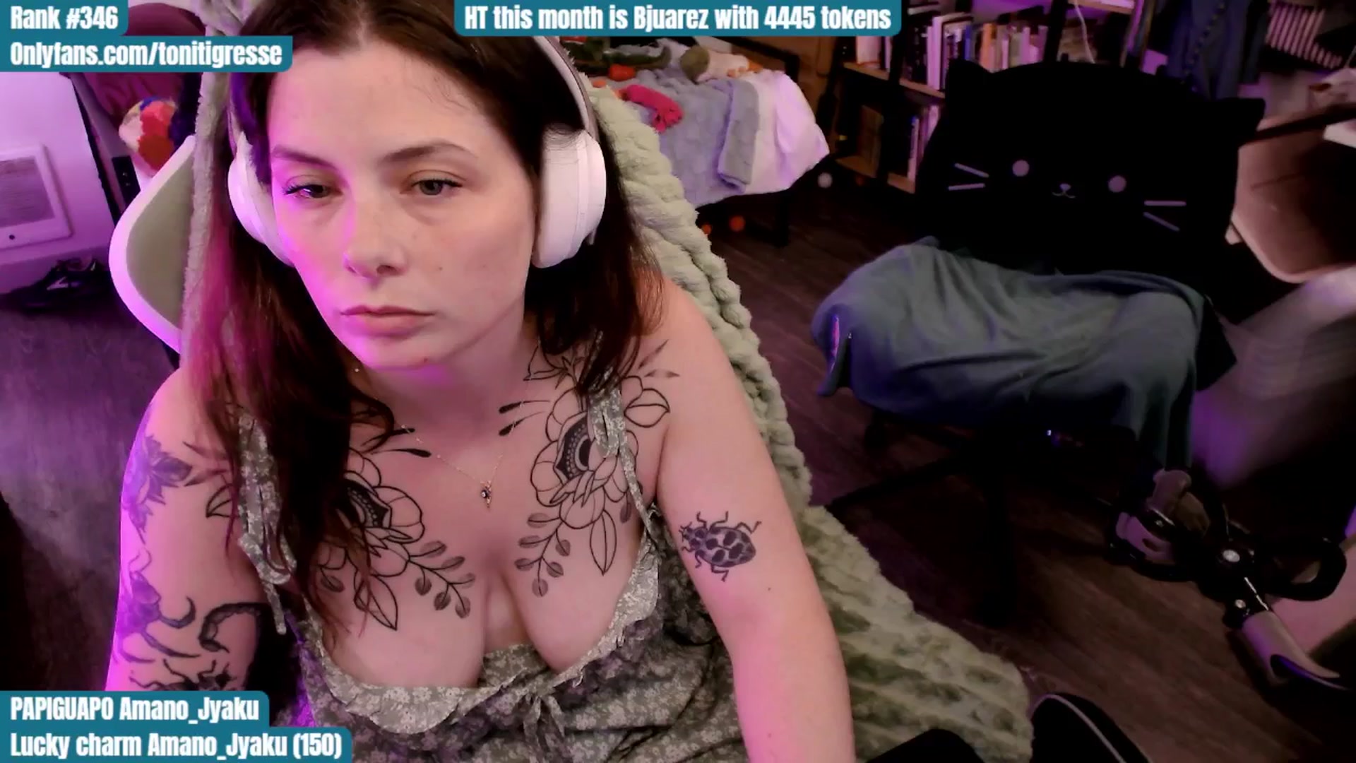 Gallery image thumbnail from ToniTigresse's myfreecams stream on, 08/23/2025, 02:51 image 3 of 20