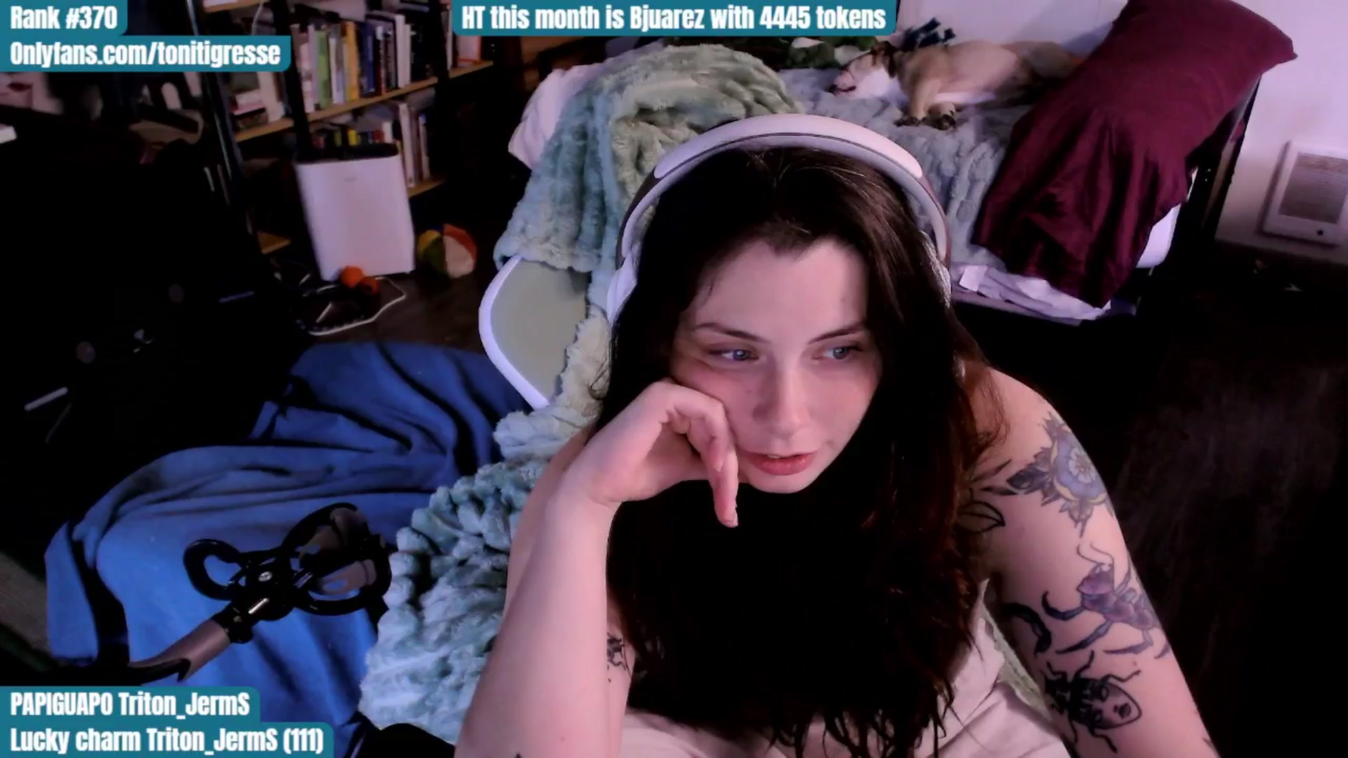 Gallery image thumbnail from ToniTigresse's myfreecams stream on, 08/24/2025, 01:48 image 2 of 20