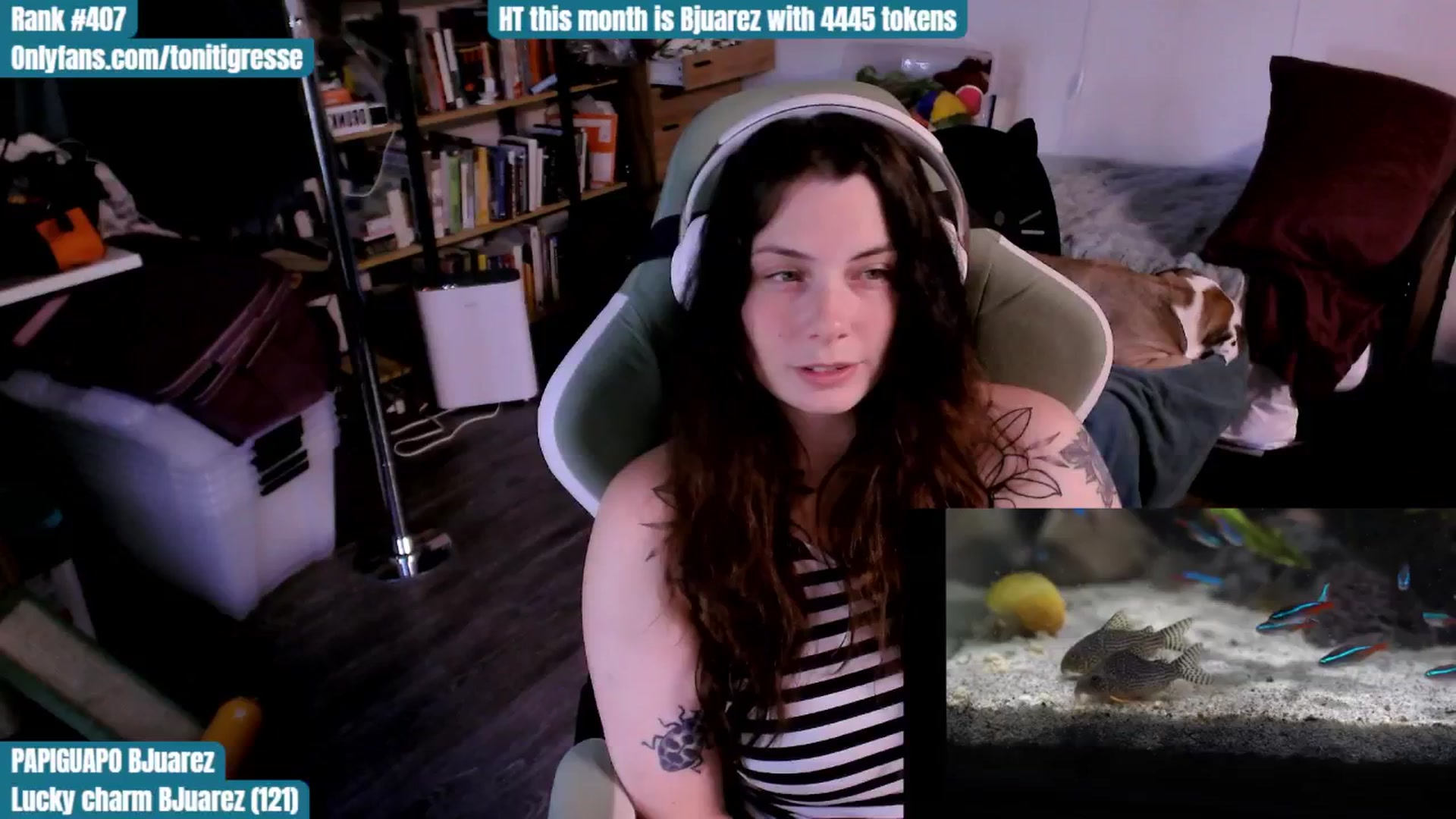 Gallery image thumbnail from ToniTigresse's myfreecams stream on, 08/26/2025, 24:59 image 1 of 20