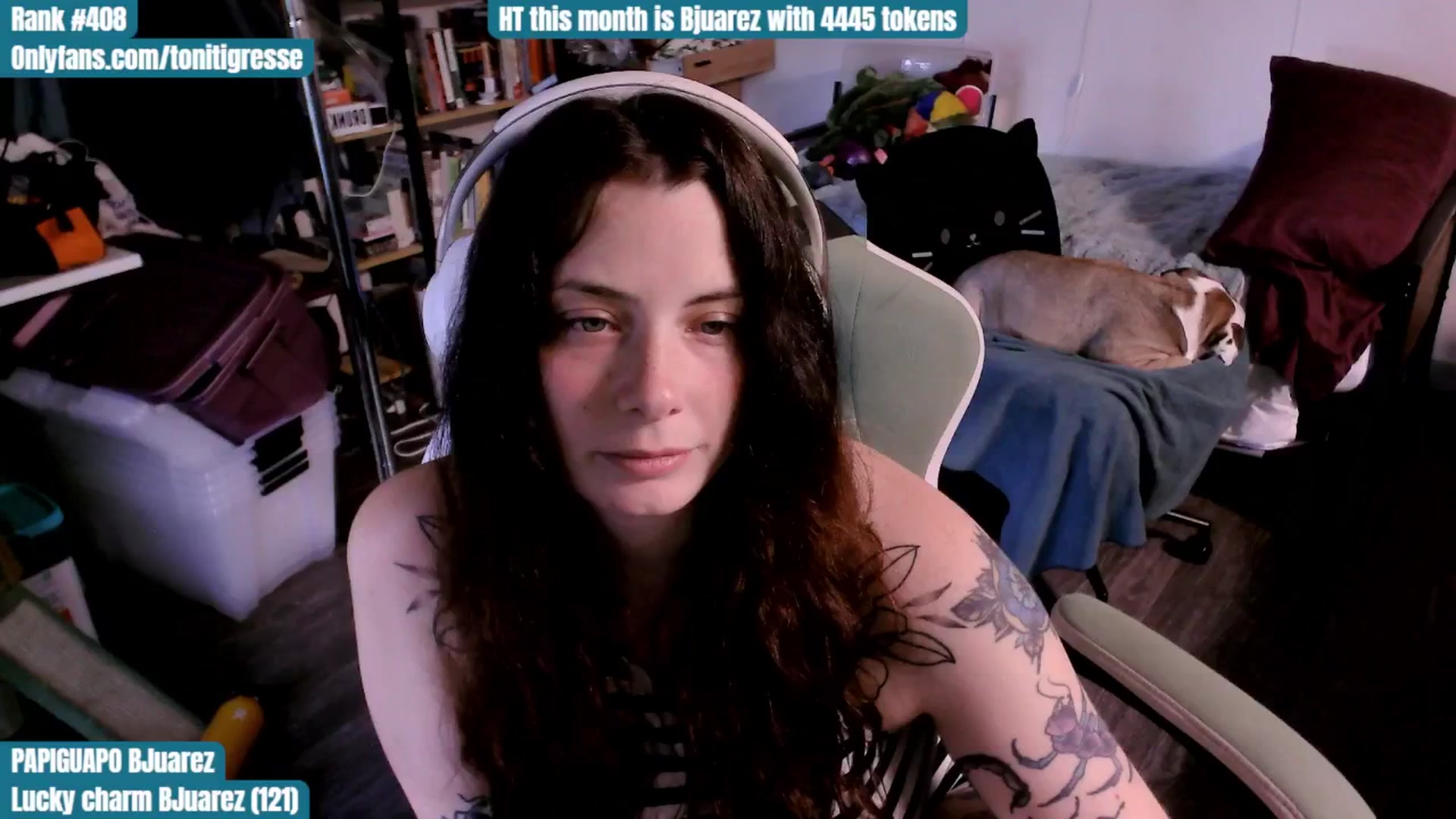 Gallery image thumbnail from ToniTigresse's myfreecams stream on, 08/26/2025, 24:59 image 14 of 20
