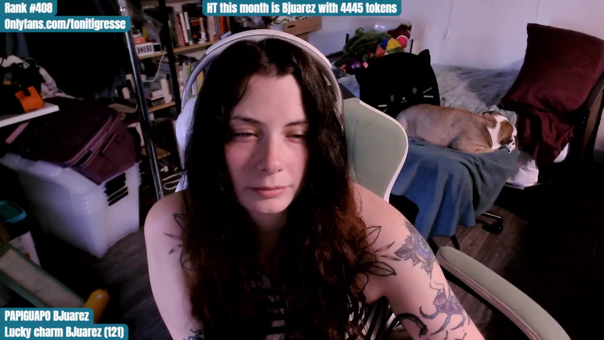 Gallery image thumbnail from ToniTigresse's myfreecams stream on, 08/26/2025, 24:59 image 15 of 20