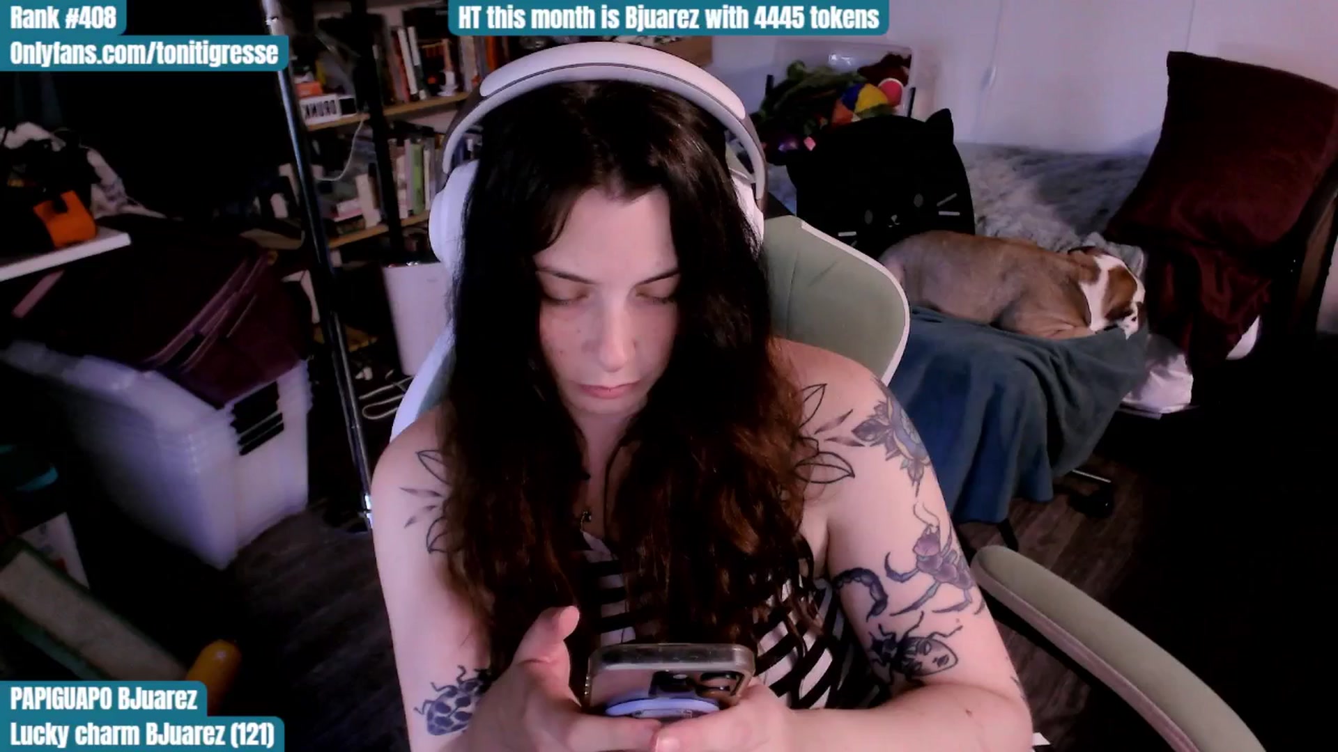 Gallery image thumbnail from ToniTigresse's myfreecams stream on, 08/26/2025, 24:59 image 18 of 20