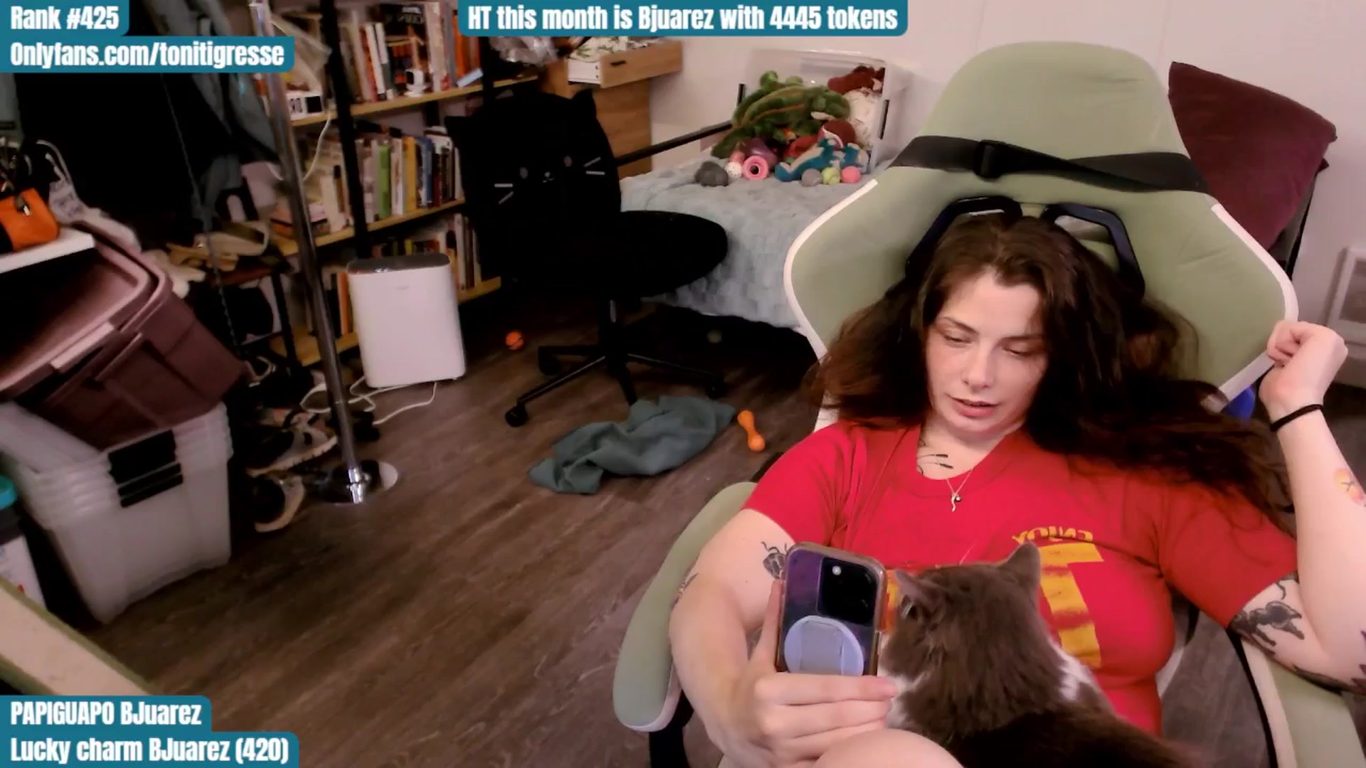 Gallery image thumbnail from ToniTigresse's myfreecams stream on, 08/27/2025, 02:09 image 3 of 20