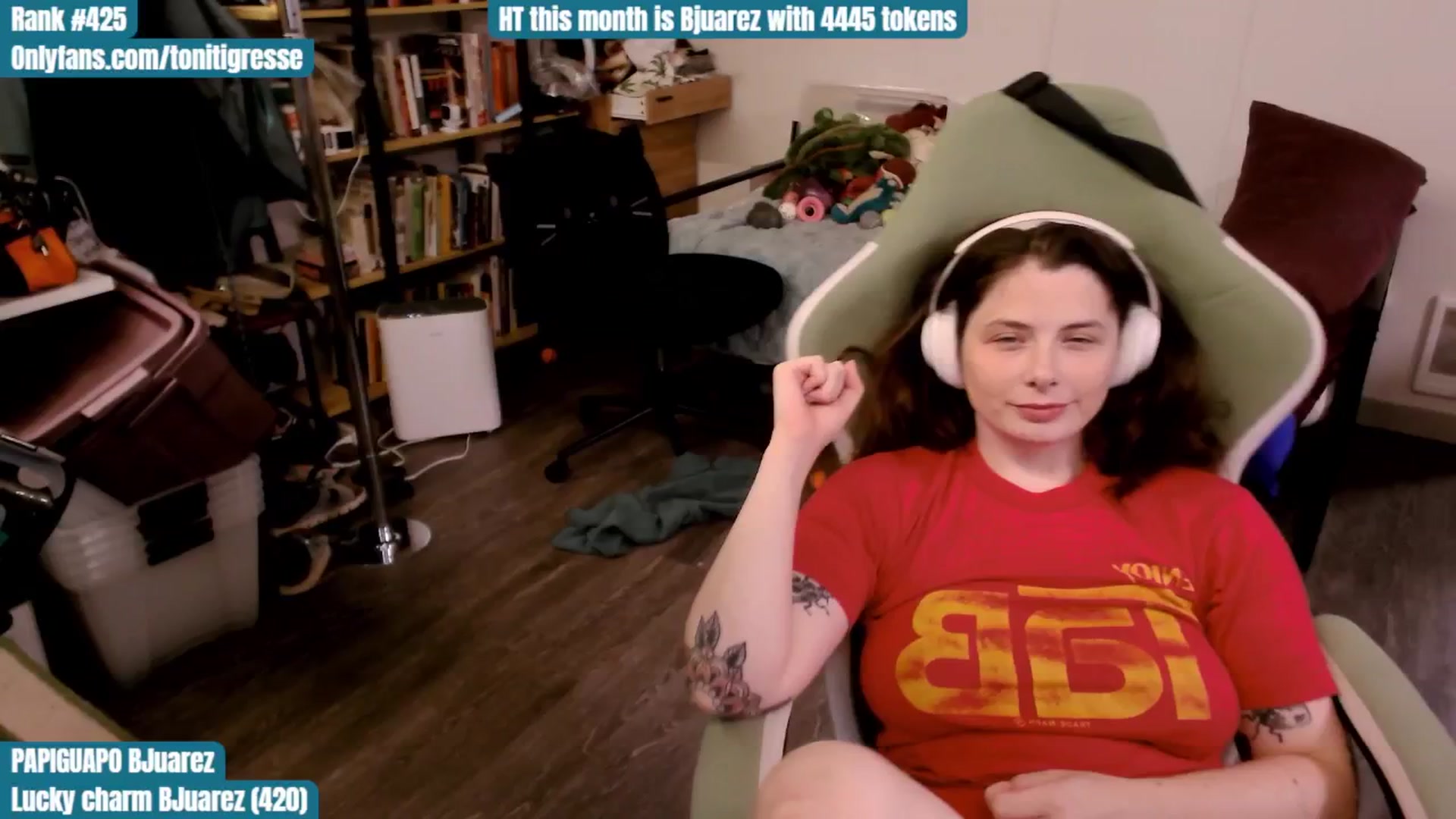 Gallery image thumbnail from ToniTigresse's myfreecams stream on, 08/27/2025, 02:09 image 20 of 20