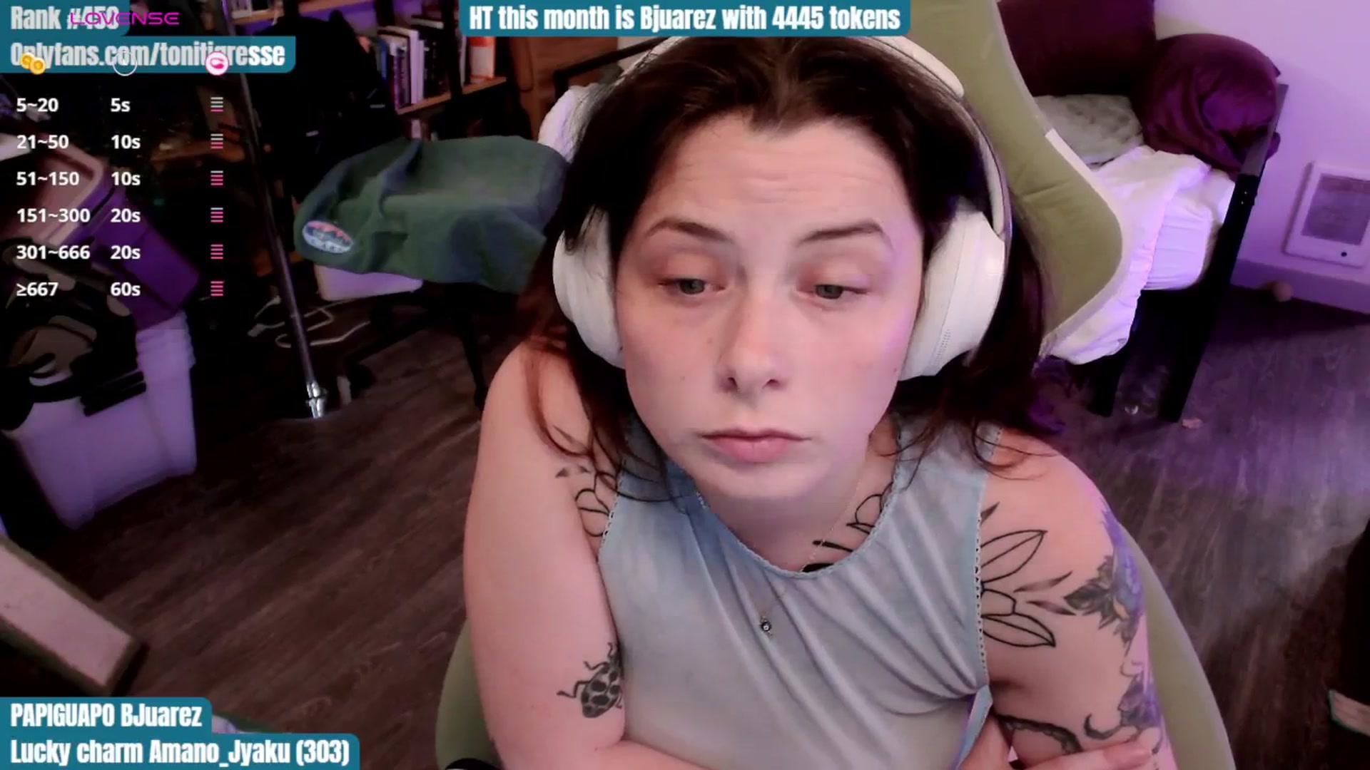 Gallery image thumbnail from ToniTigresse's myfreecams stream on, 08/29/2025, 02:14 image 7 of 20